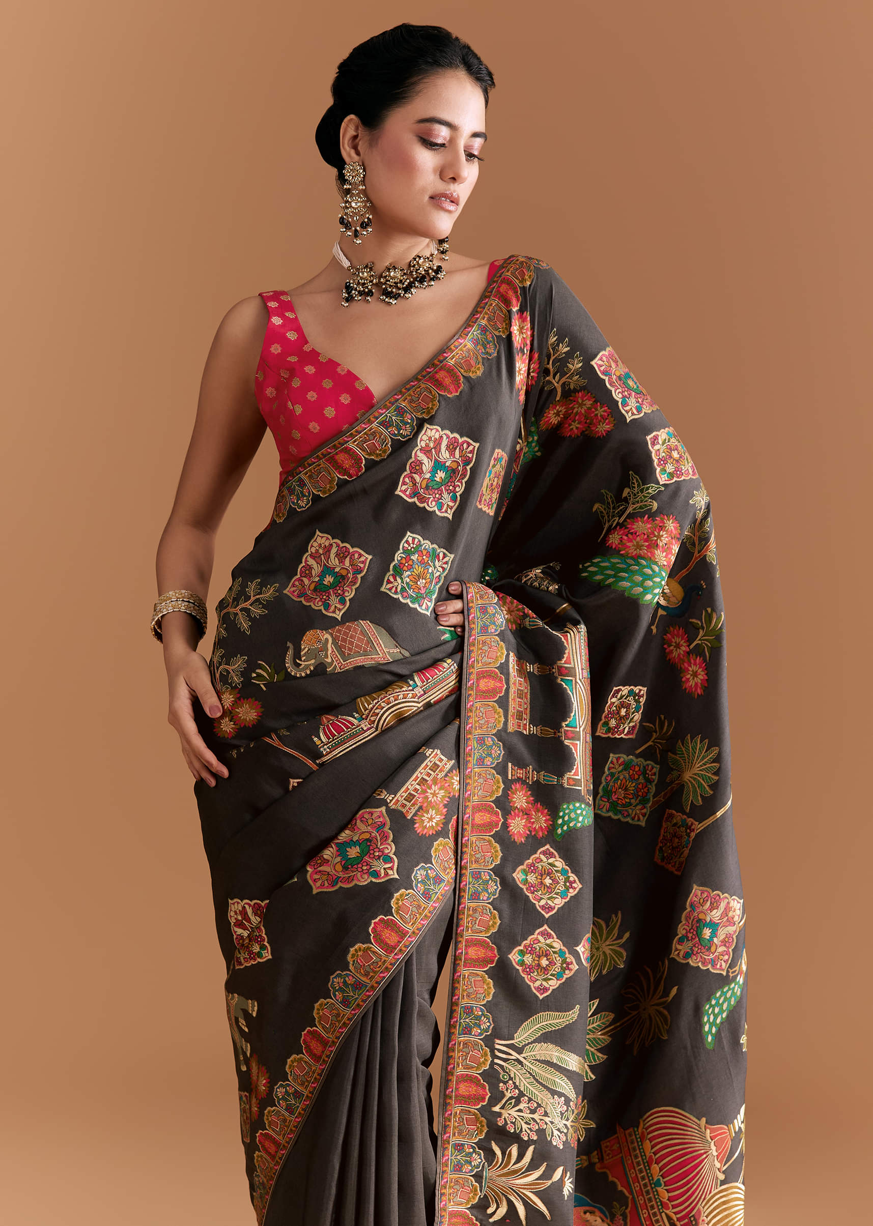 black-dola-silk-saree-with-madhubani-weave-and-embroidery-sg349807-5.jpg