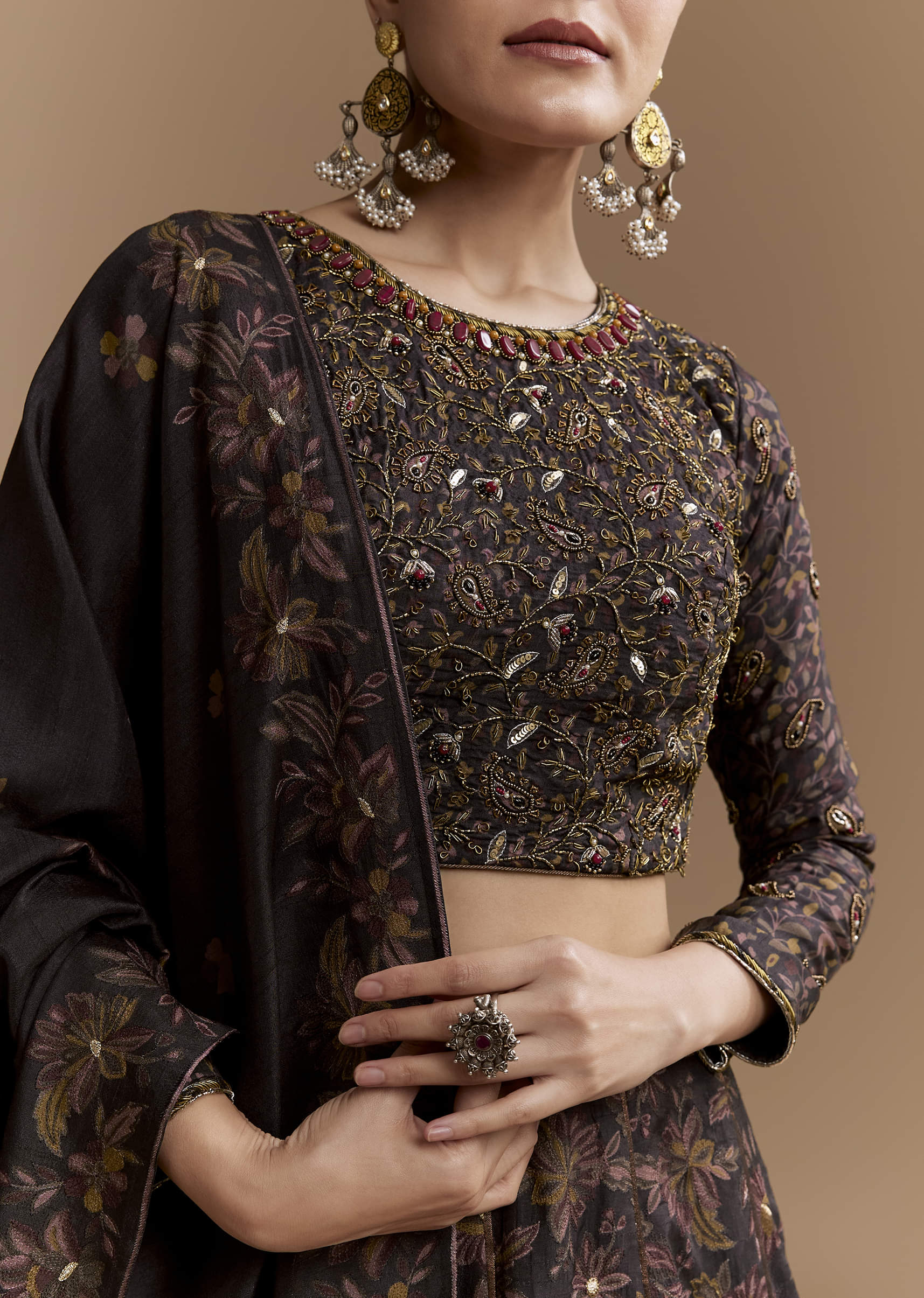 black-floral-print-silk-brdiesmaid-lehenga-set-with-dupatta-sg366173-3.jpg