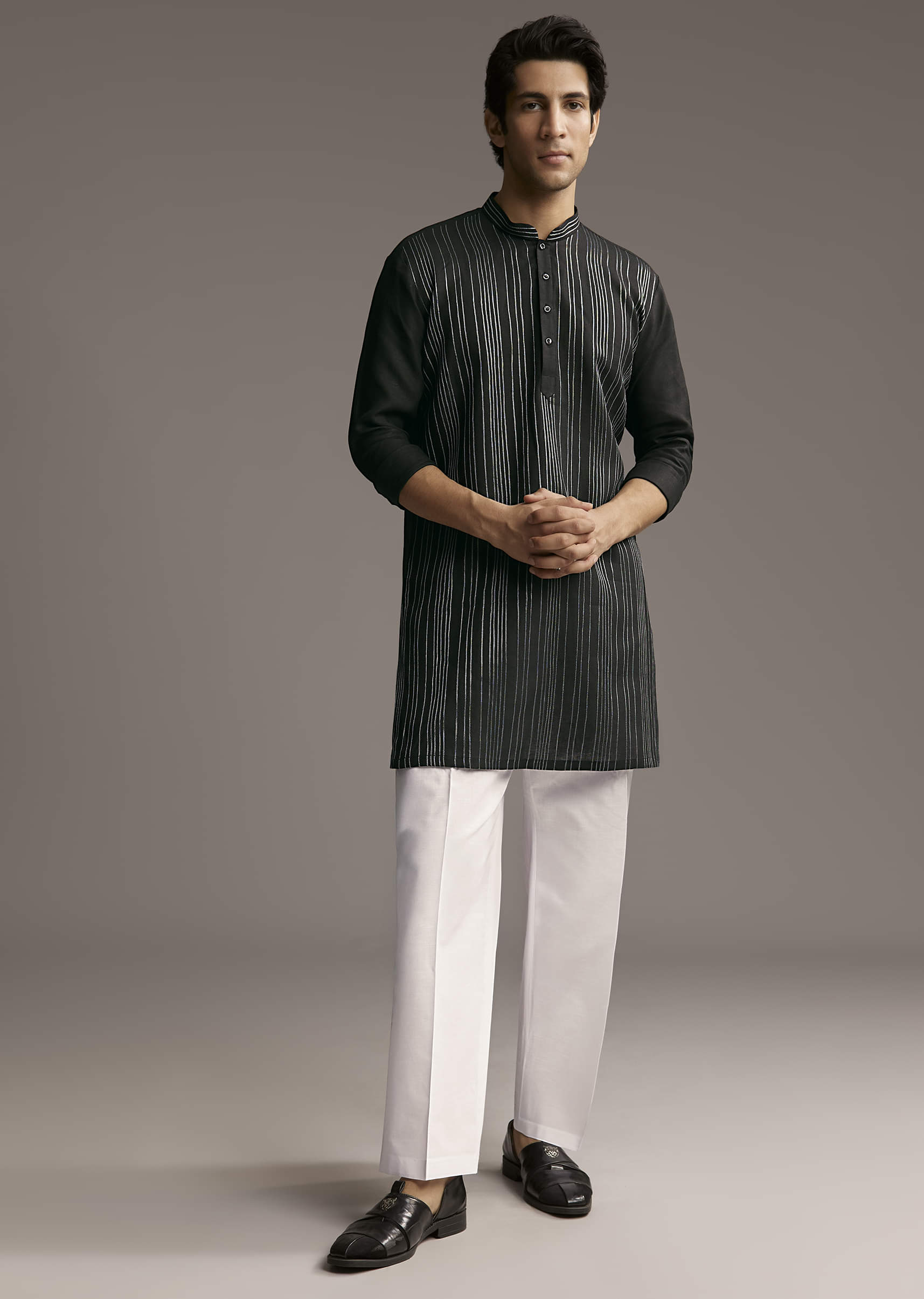 black-linen-kurta-set-for-men-with-resham-embroidery-sg321732-1.jpg