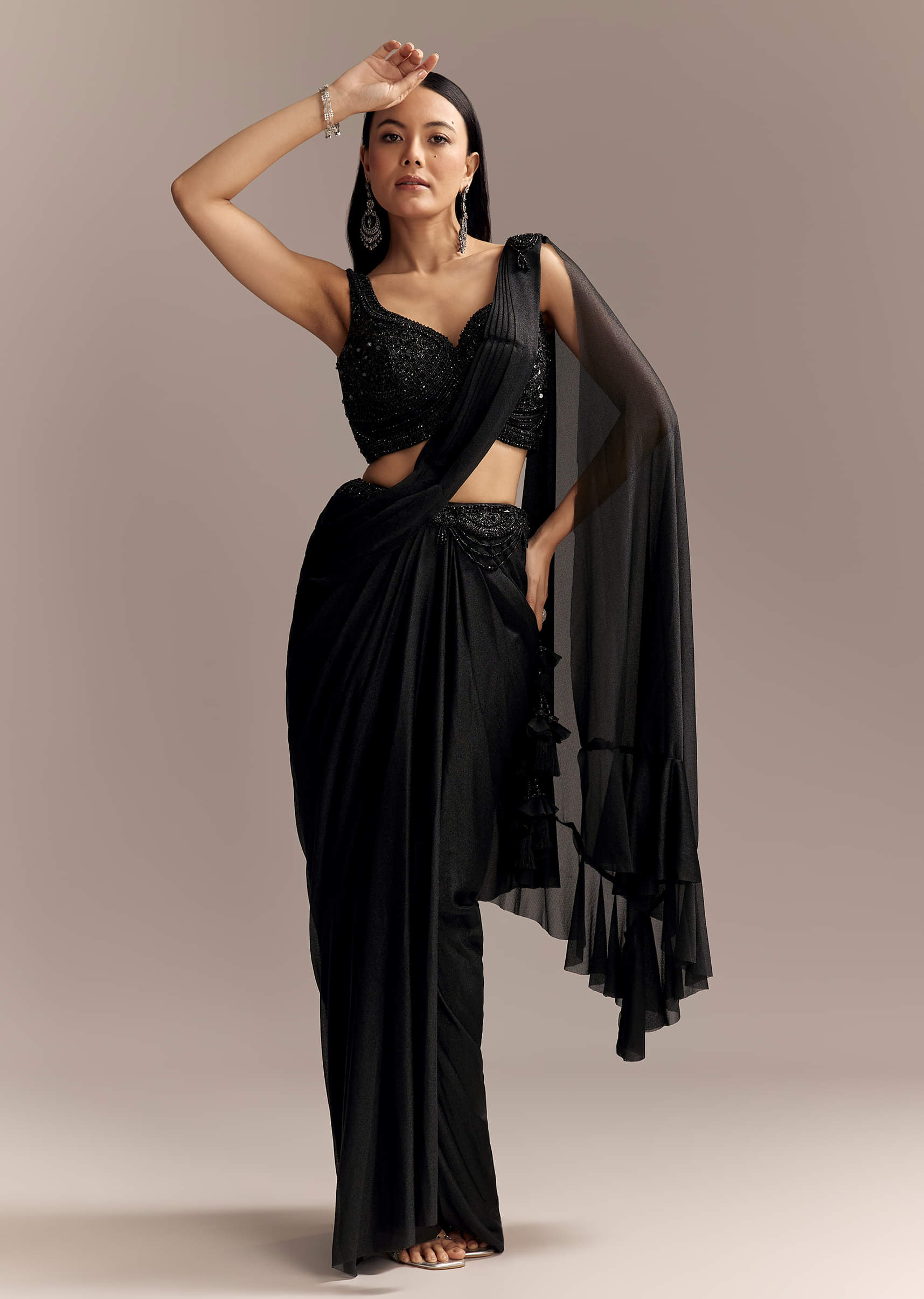 black-lycra-ready-pleated-saree-with-embroidery-and-matching-blouse-sg343533-3.jpg