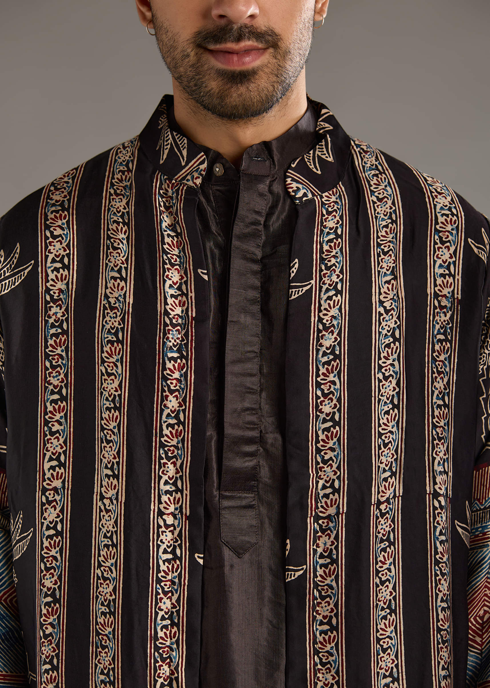 black-modal-linen-kurta-jacket-set-for-men-with-hand-block-ajrakh-print-sg359350-2.jpg