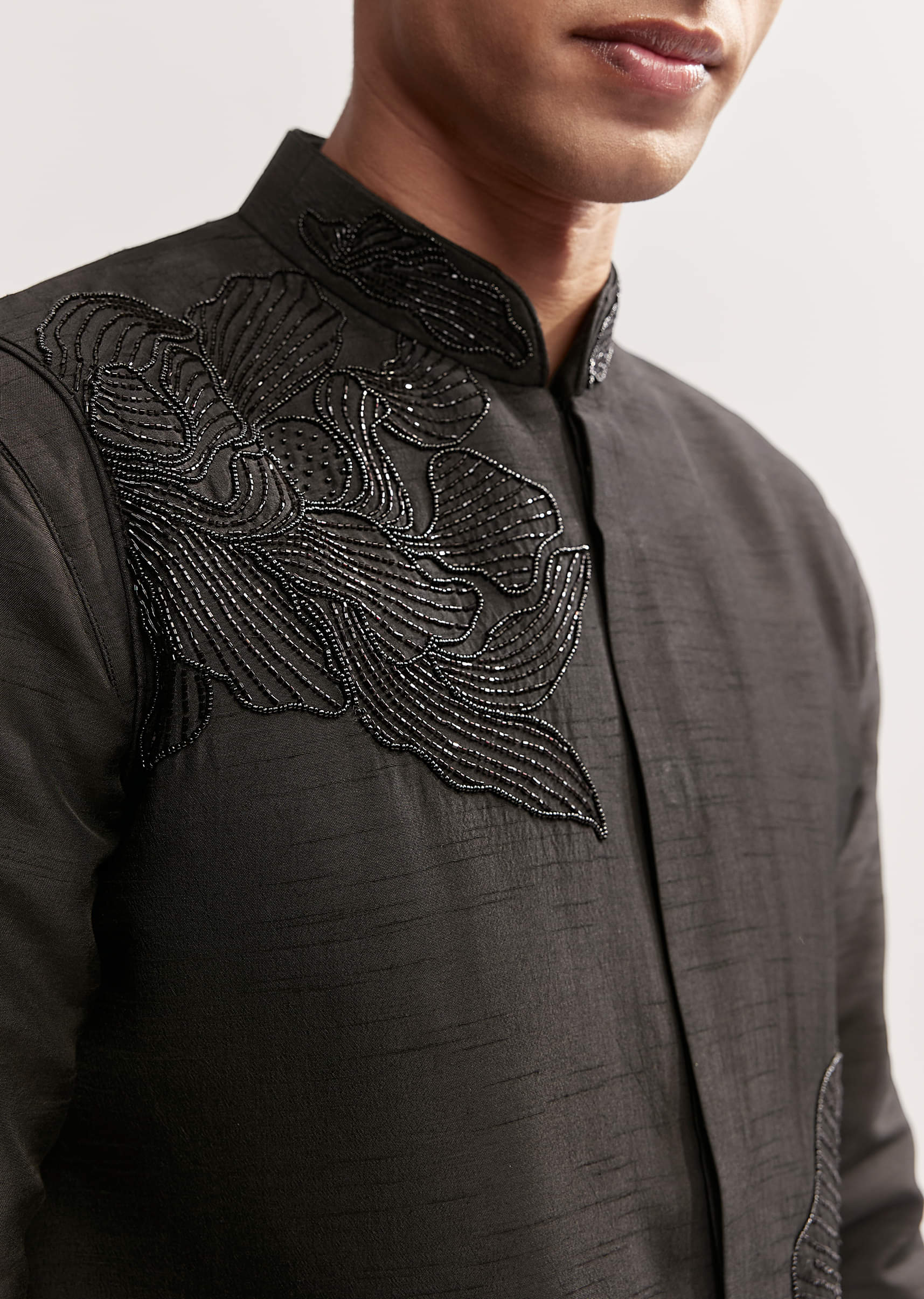 black-silk-kurta-jacket-set-for-men-with-floral-cutdana-work-sg327157-3.jpg