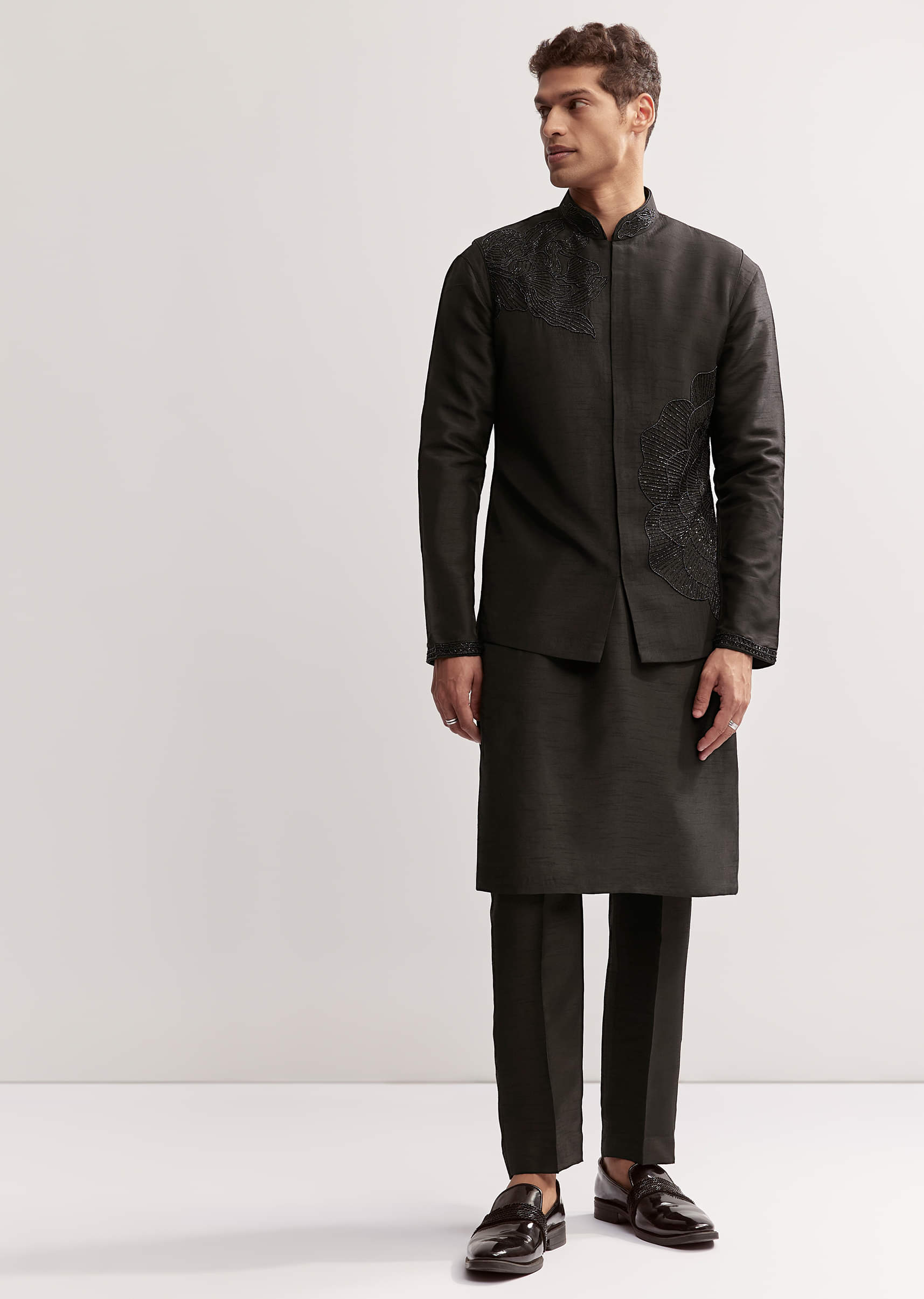 black-silk-kurta-jacket-set-for-men-with-floral-cutdana-work-sg327157-4.jpg