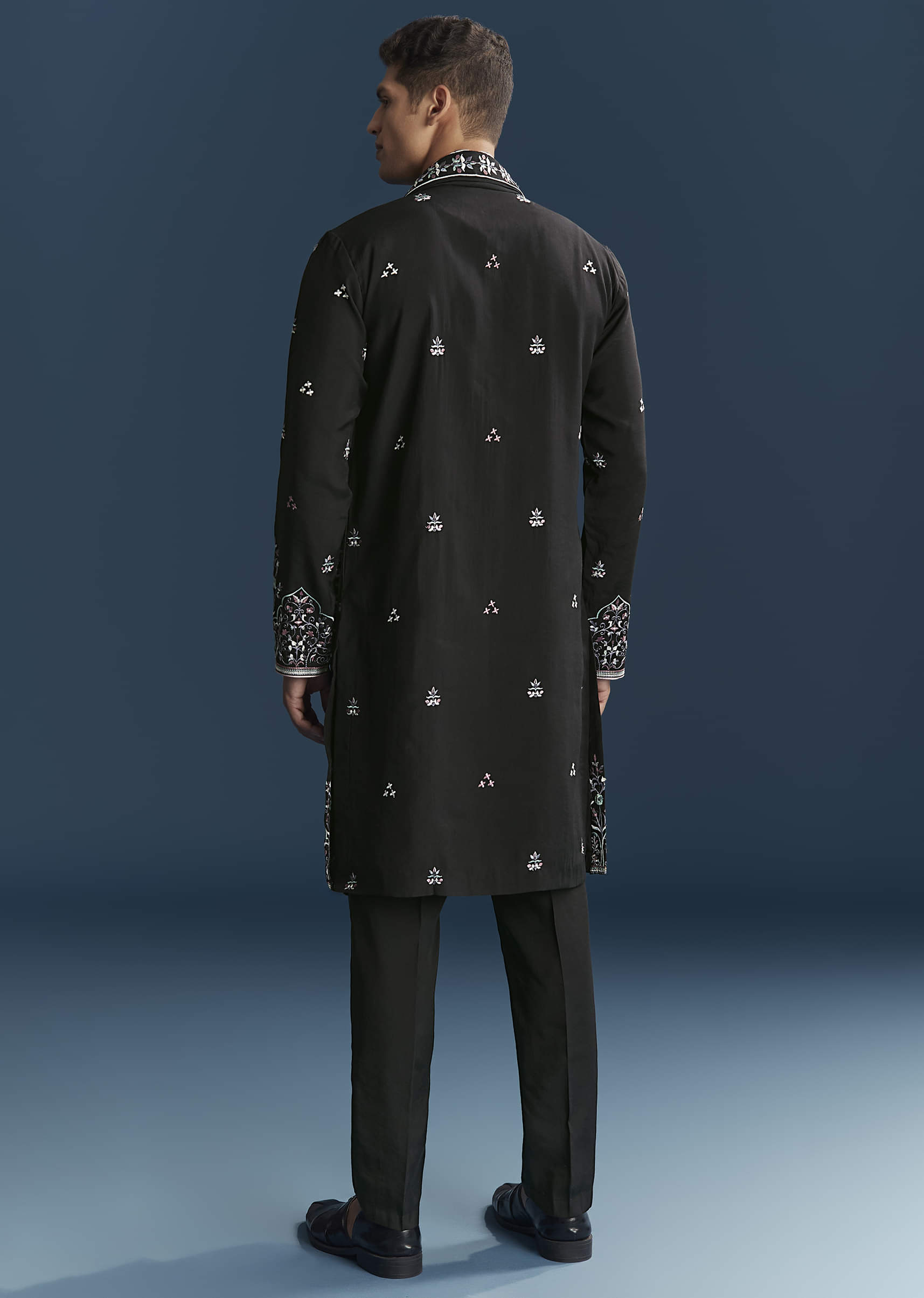 black-silk-kurta-set-for-men-with-floral-and-geometric-embroidery-sg321876-5.jpg