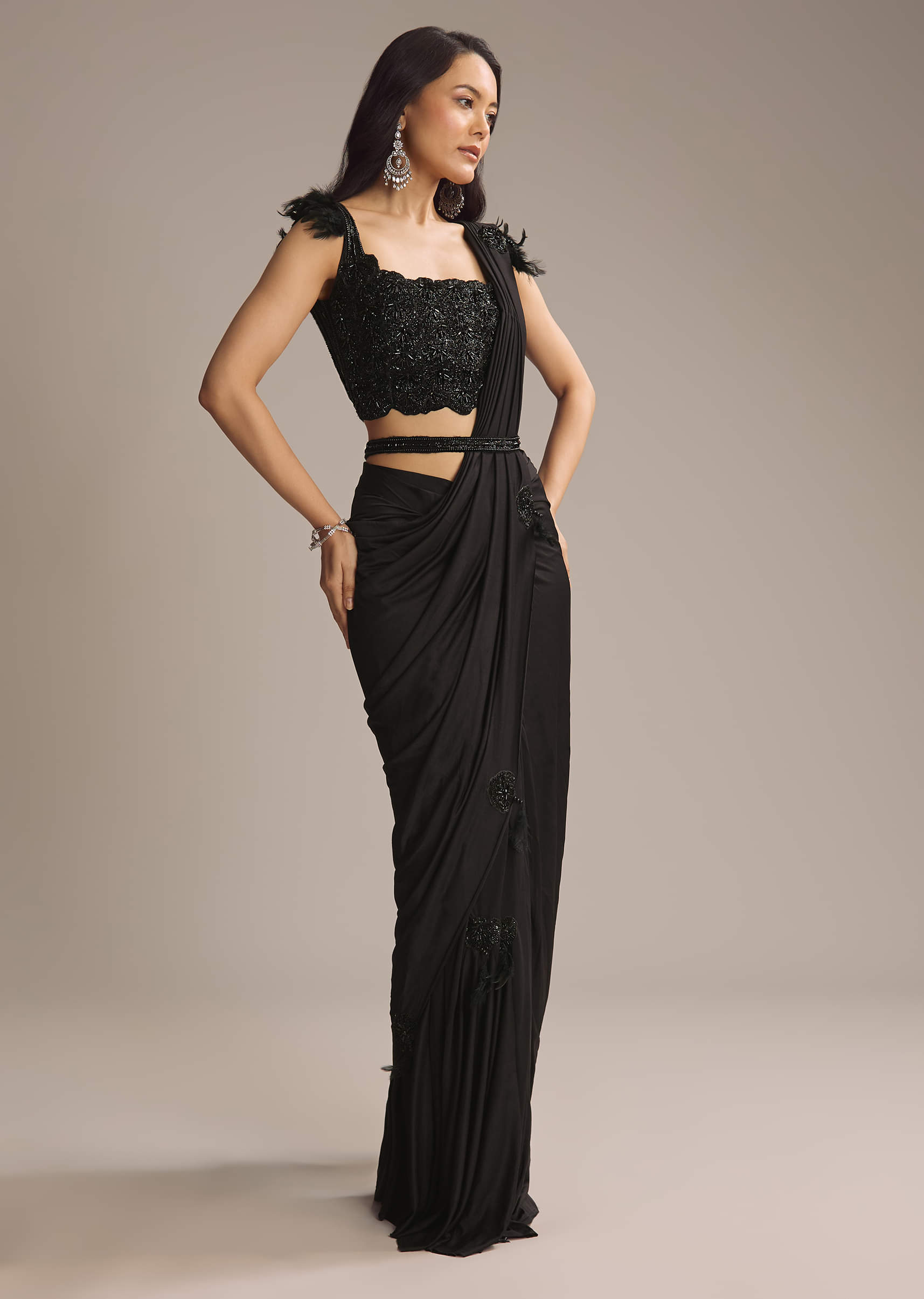black-silk-ready-pleated-saree-with-cutdana-work-sg318771-3.jpg