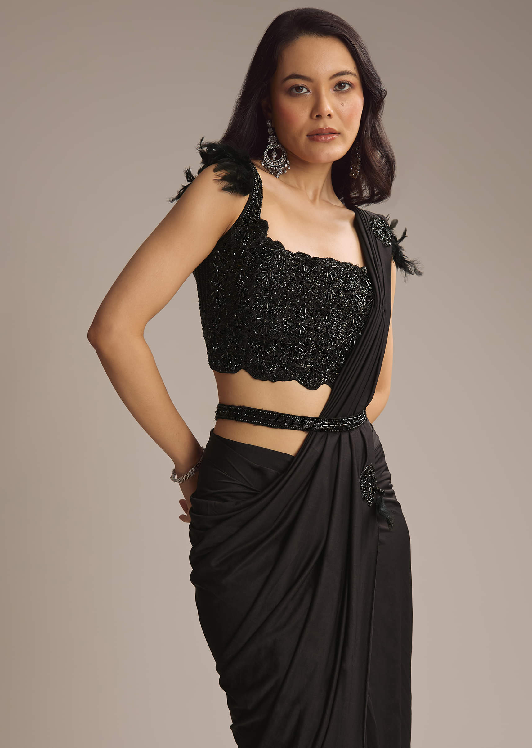 black-silk-ready-pleated-saree-with-cutdana-work-sg318771-4.jpg