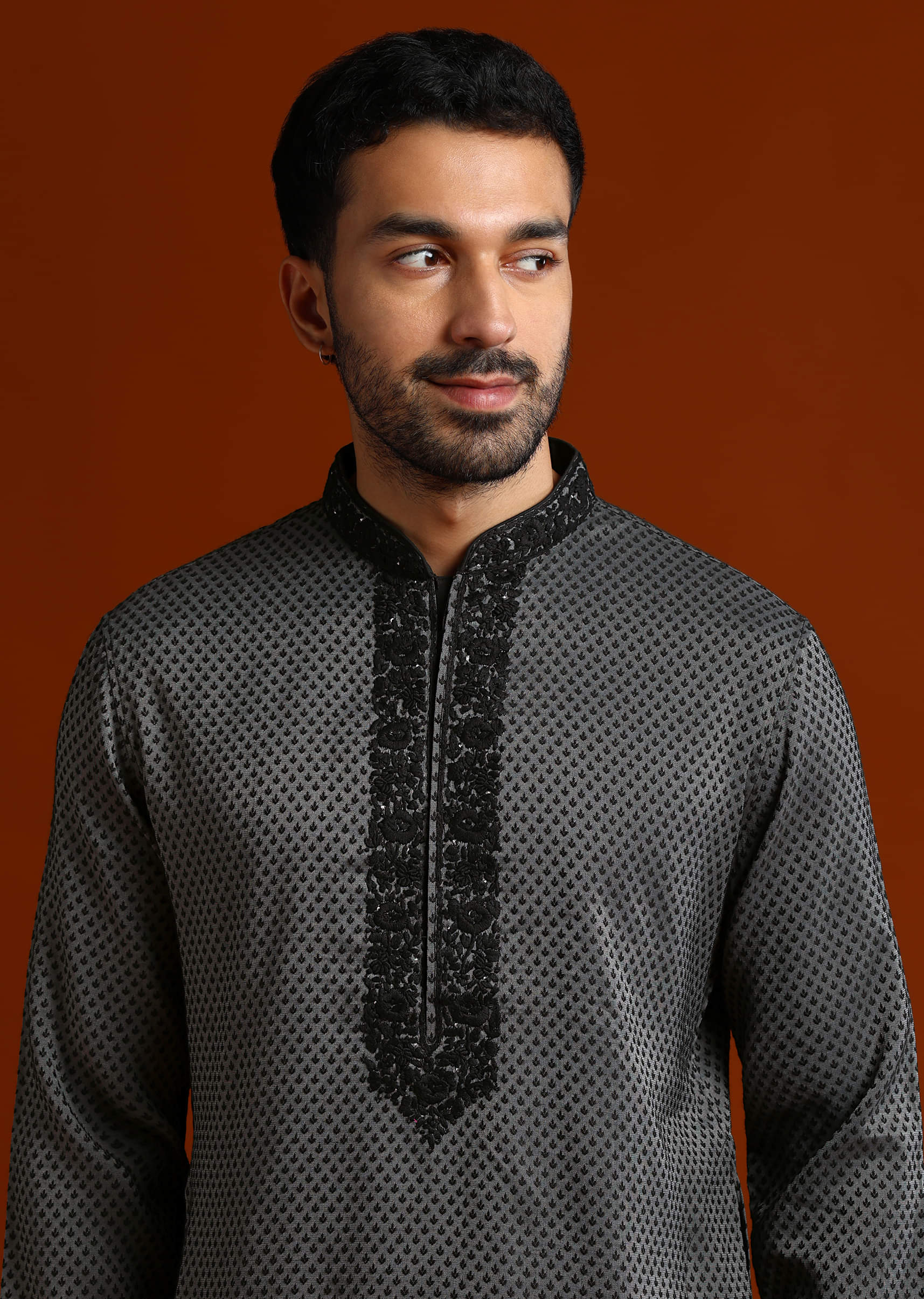black-viscose-kurta-set-for-men-with-thread-and-stone-embroidery-sg328895-3.jpg