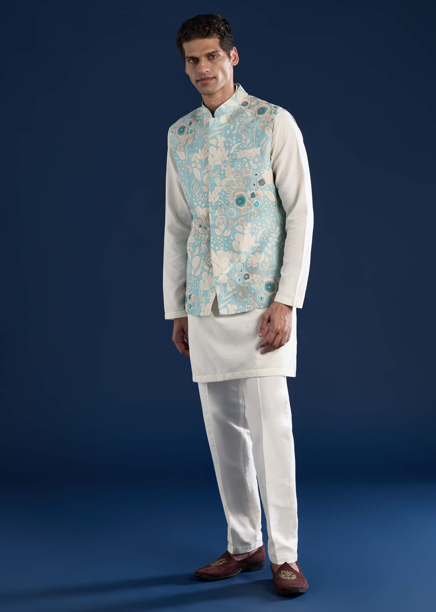 blue-floral-print-silk-jacket-kurta-set-sg335292-3.jpg