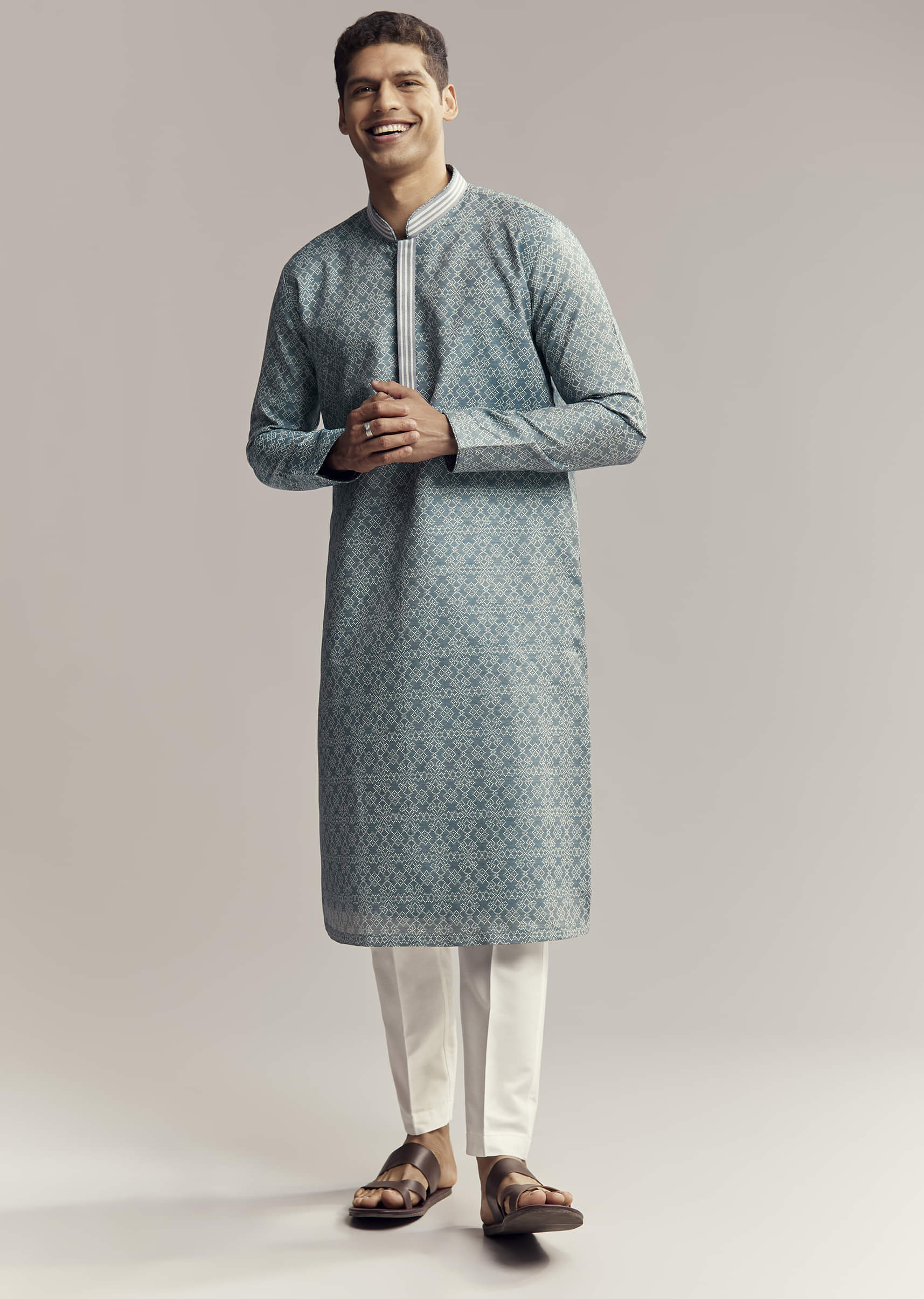blue-jacquard-kurta-set-for-men-sg322404-3_8.jpg