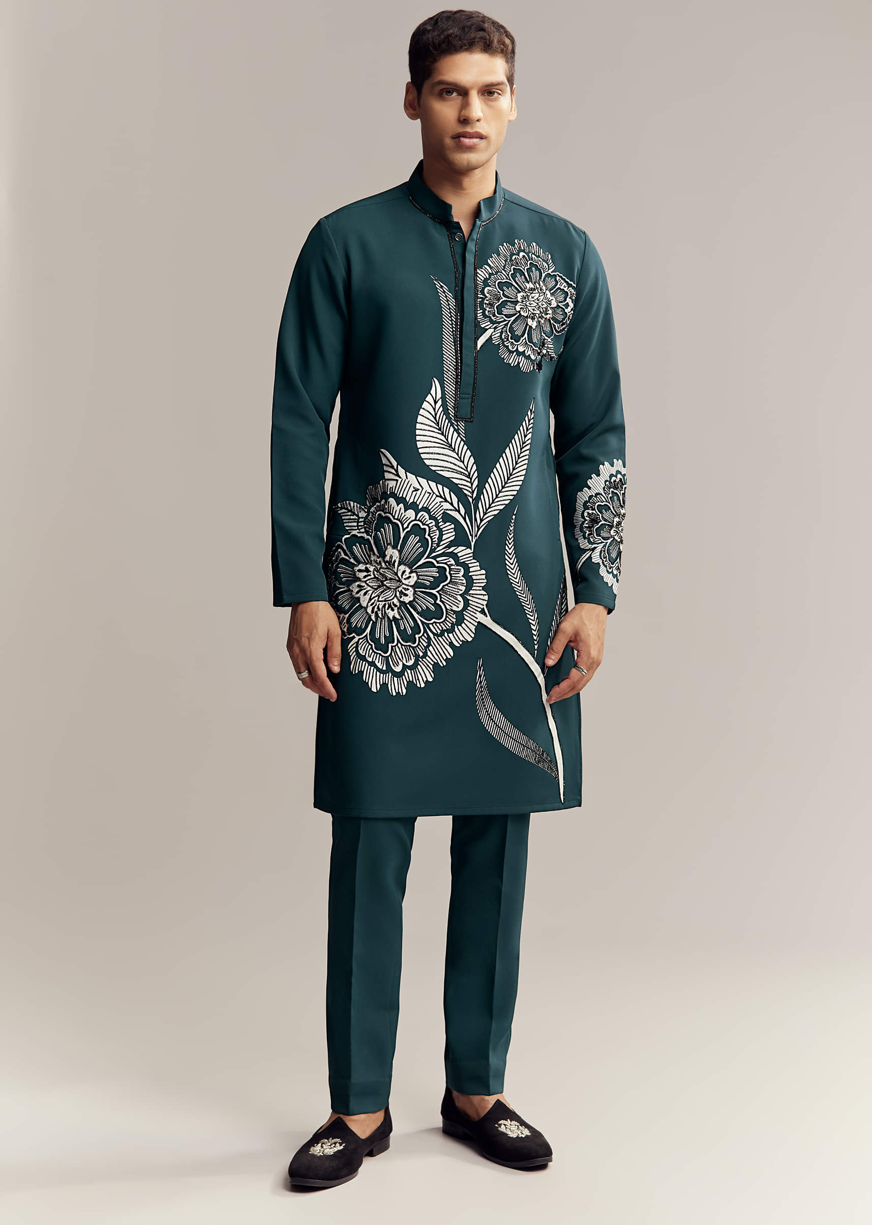 blue-kurta-set-for-men-with-floral-print-and-beads-work-on-suiting-fabric-sg350168-1.jpg