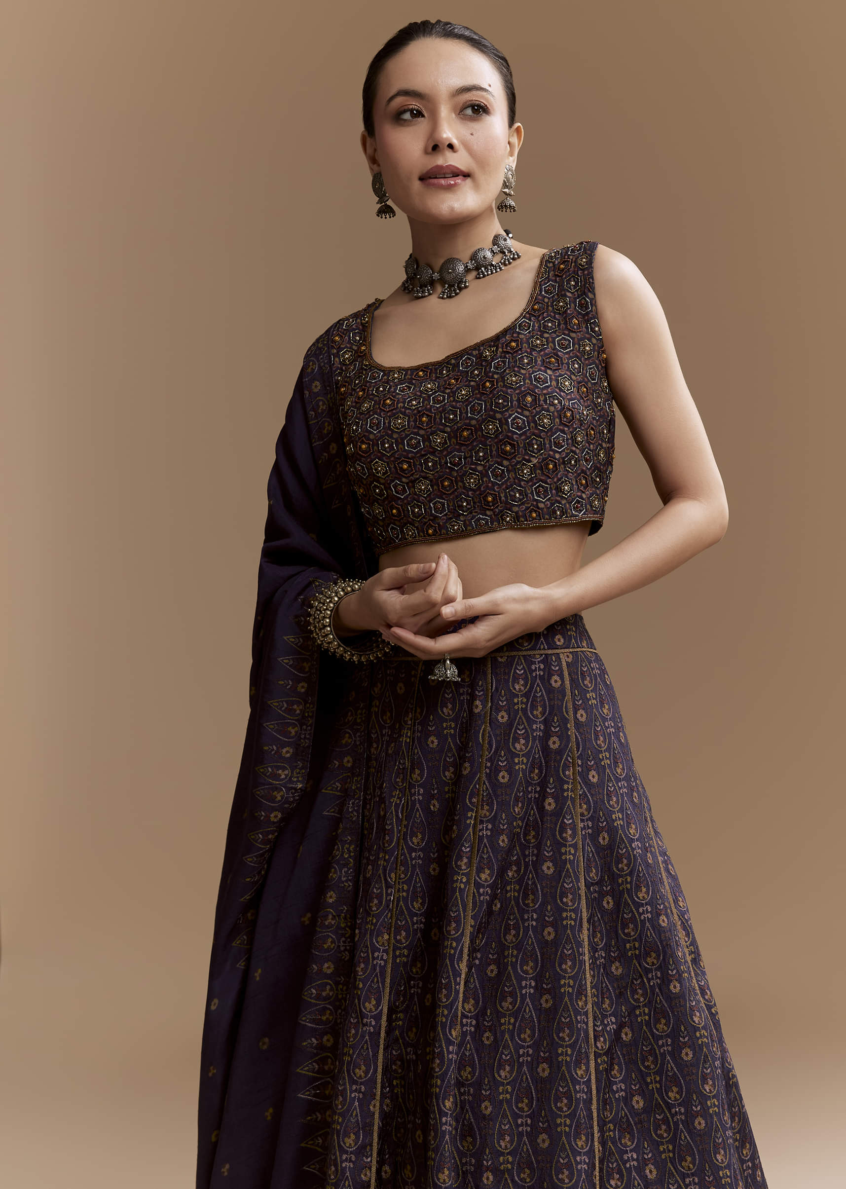 blue-printed-silk-bridesmaid-lehenga-set-with-cutdana-blouse-sg362144-5.jpg