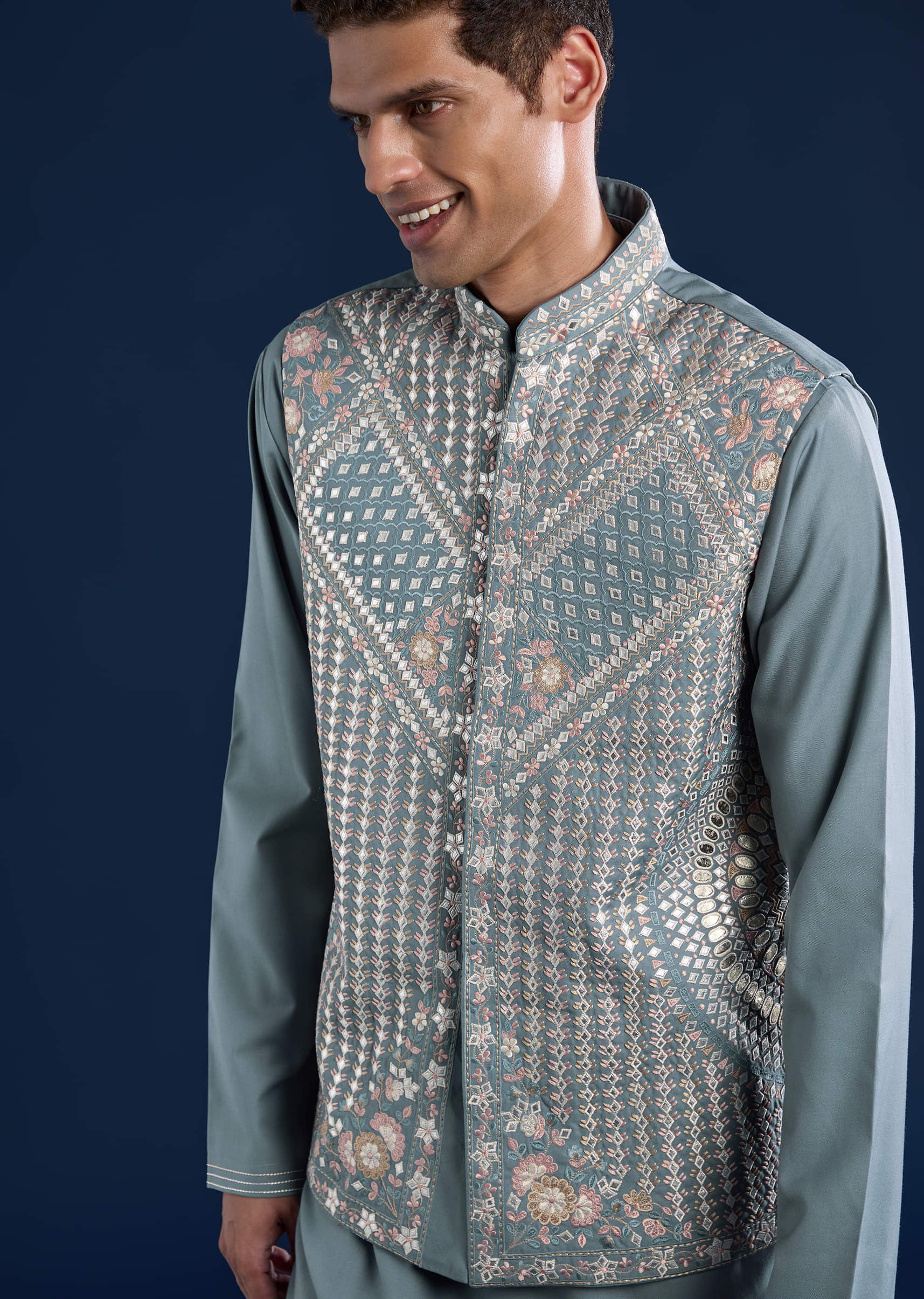 blue-rayon-jacket-kurta-set-with-gotta-patti-sg334331-2.jpg