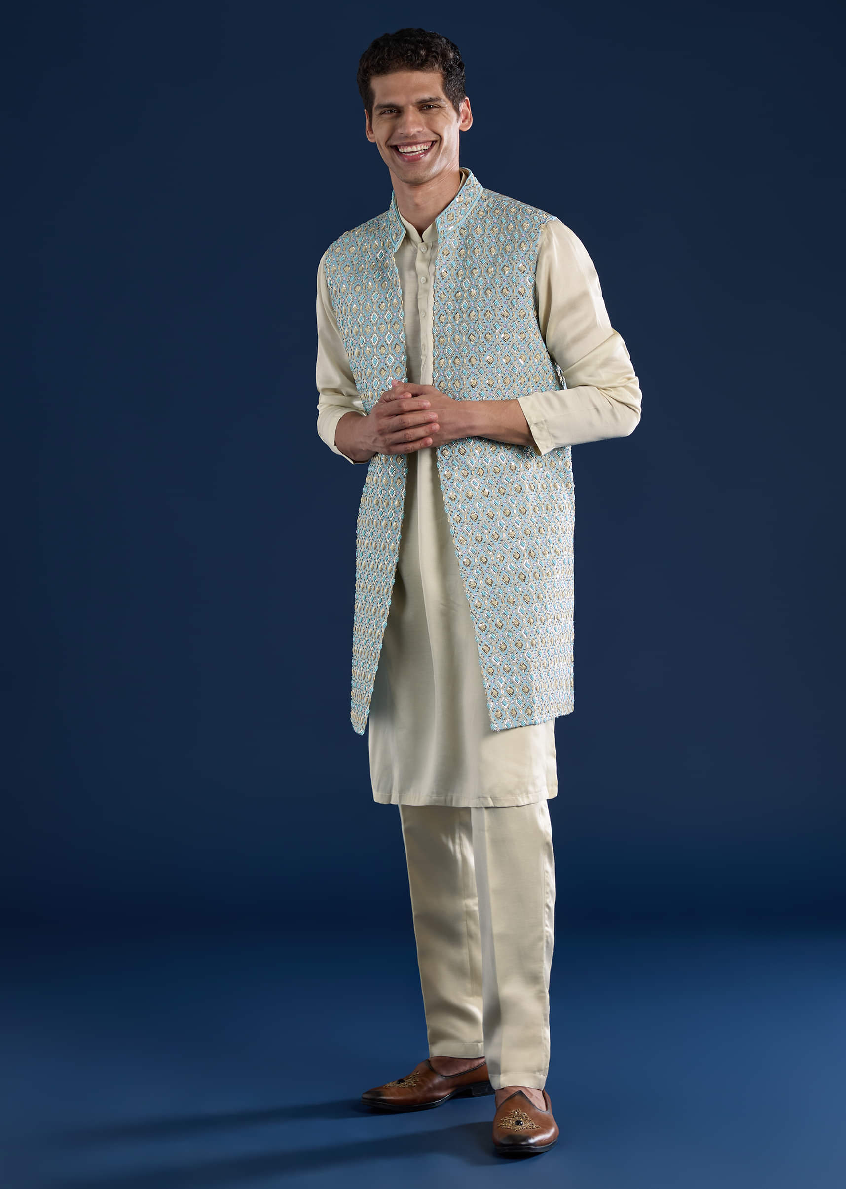 blue-silk-cutwork-jacket-kurta-set-sg332940-3.jpg