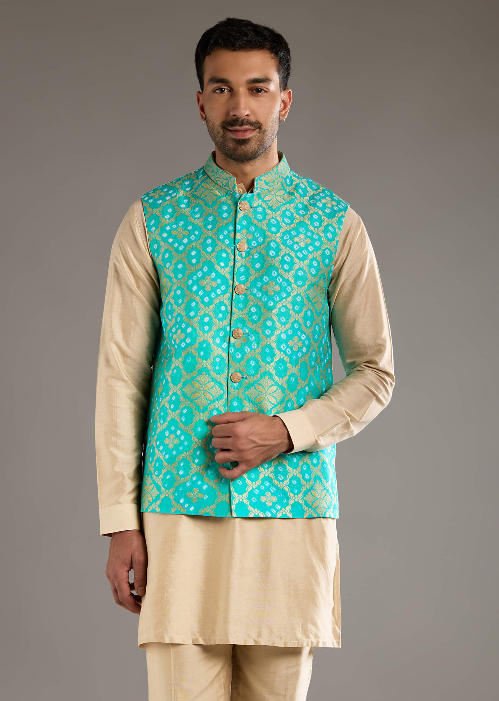 blue-silk-kurta-jacket-set-for-men-with-hand-dyed-bandhani-print-sg332772-4.jpg