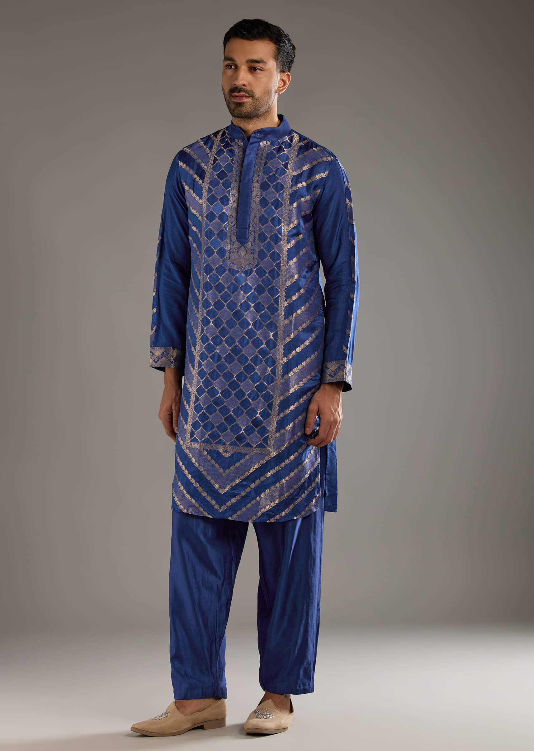 blue-silk-kurta-set-for-men-with-handwoven-jacquard-work-sg359380-1.jpg