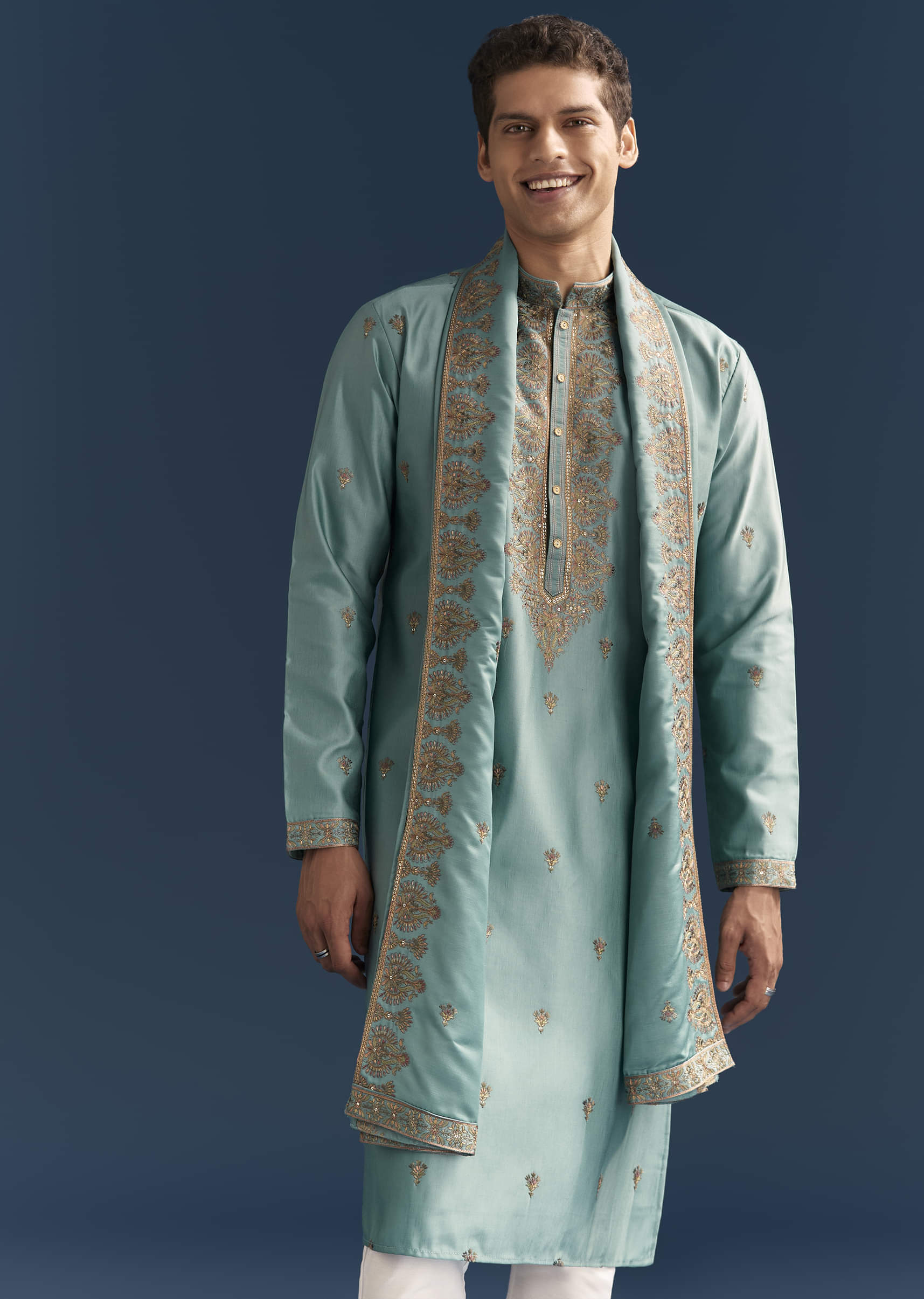 blue-silk-kurta-set-for-men-with-thread-embroidery-sg330094-4.jpg