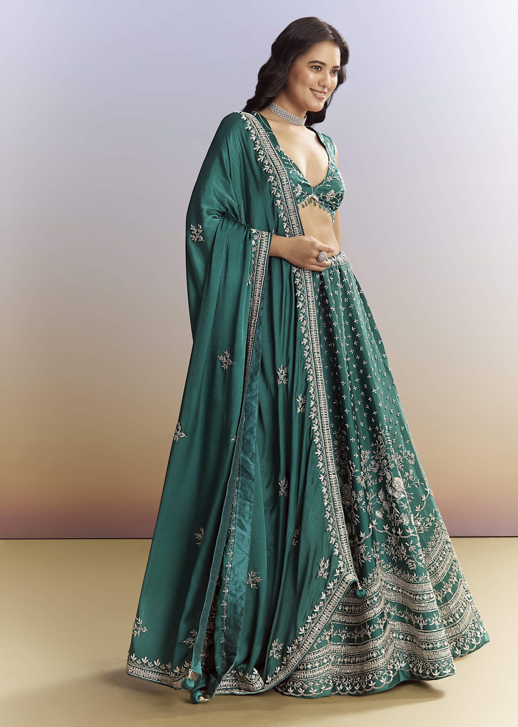 bottle-green-satin-bridesmaid-lehenga-with-heavy-embroidery-sg197477-1.jpg