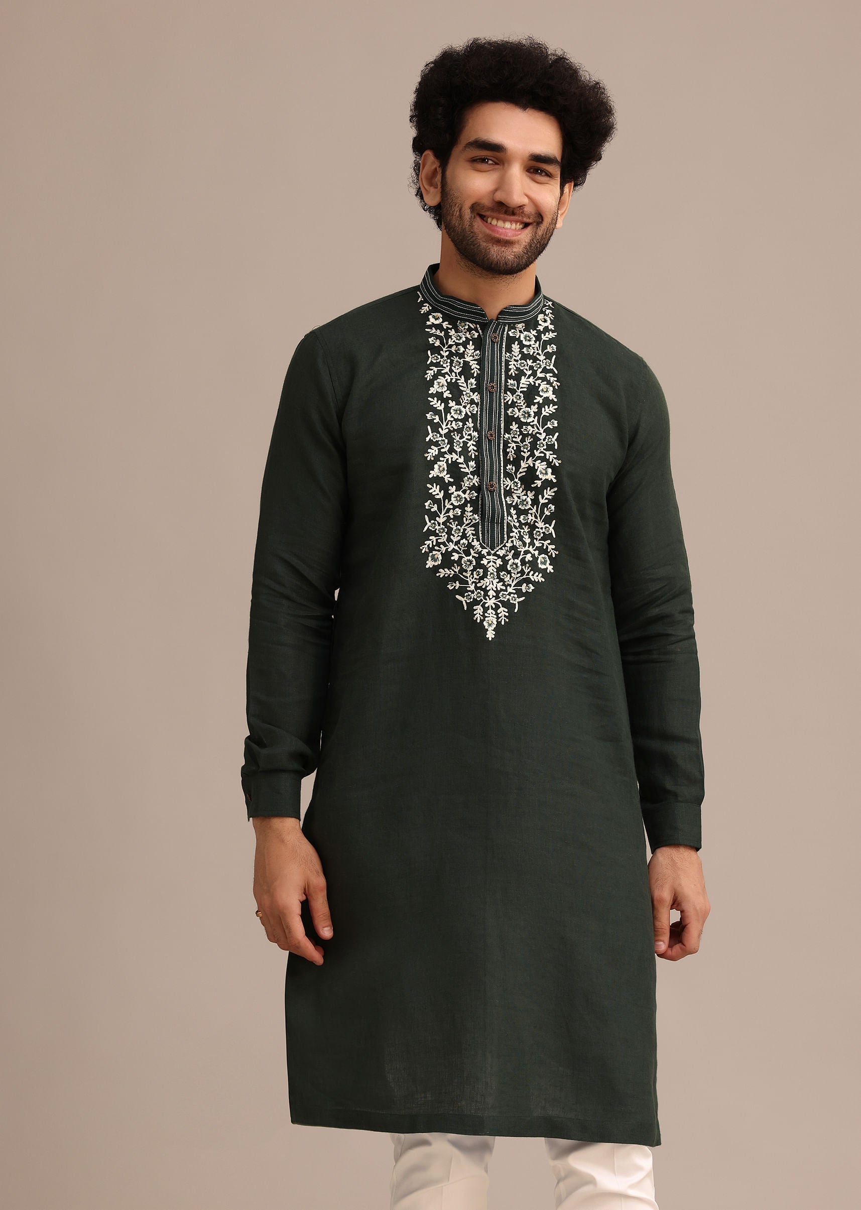 bottle_green_linen_kurta_and_pant_set_with_floral_resham-sg273184_1_aa10aa0e-1aff-48ff-a835-2d2fc6d41a75.jpg