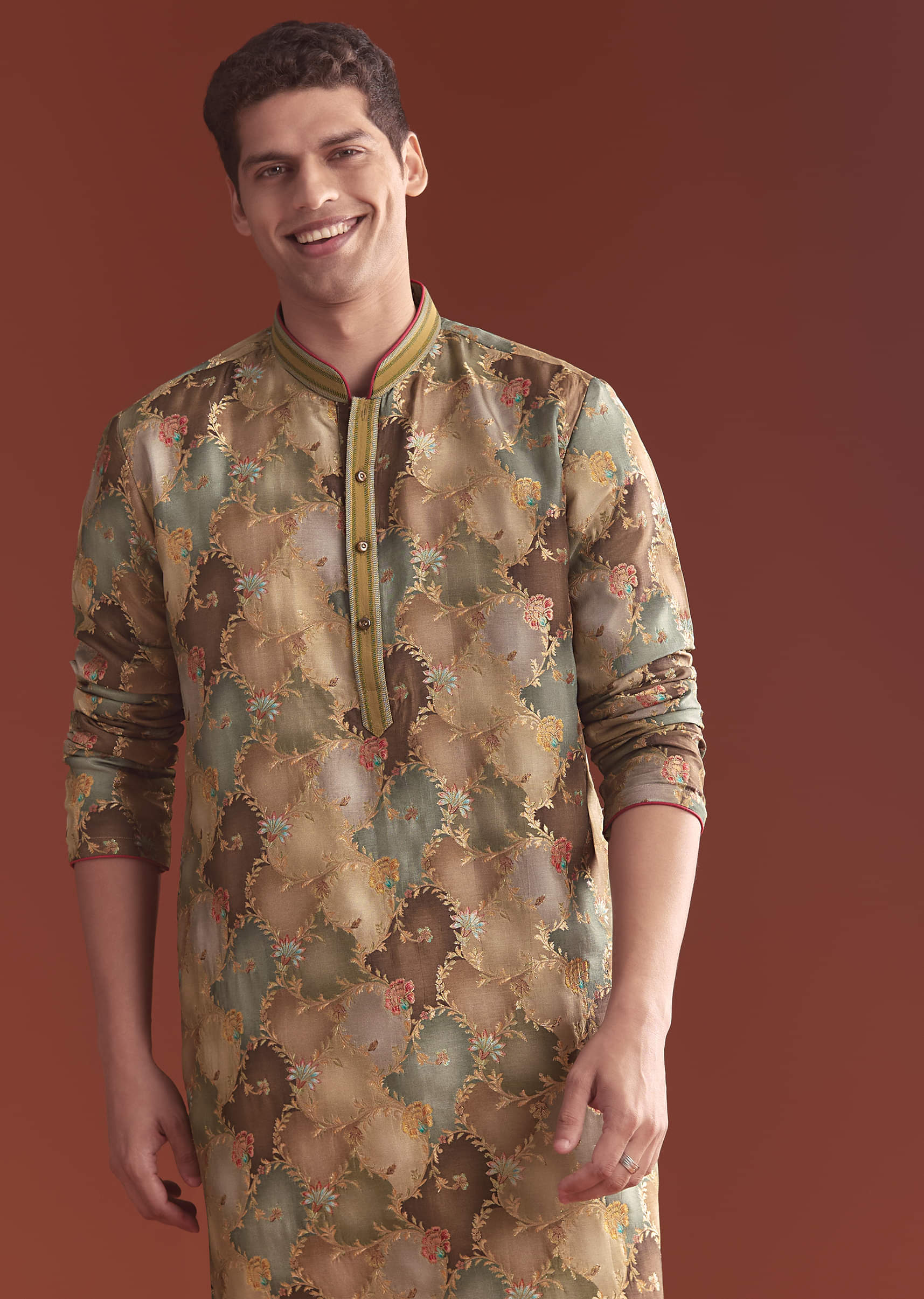 brown-banarasi-kurta-set-for-men-with-vine-pattern-sg321524-4.jpg
