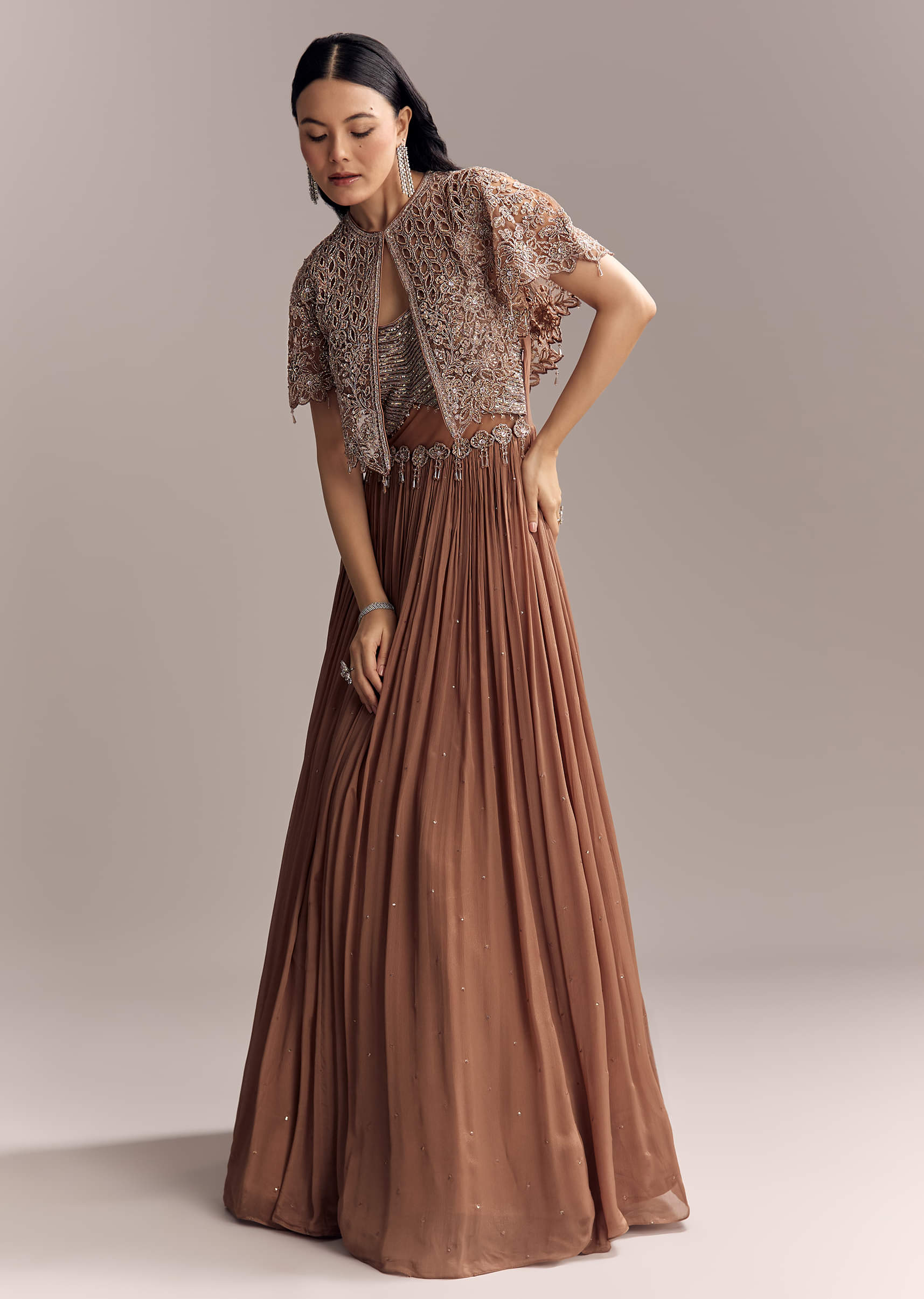 brown-chinon-contemporary-gown-with-embroidered-cape-sg350509-3.jpg