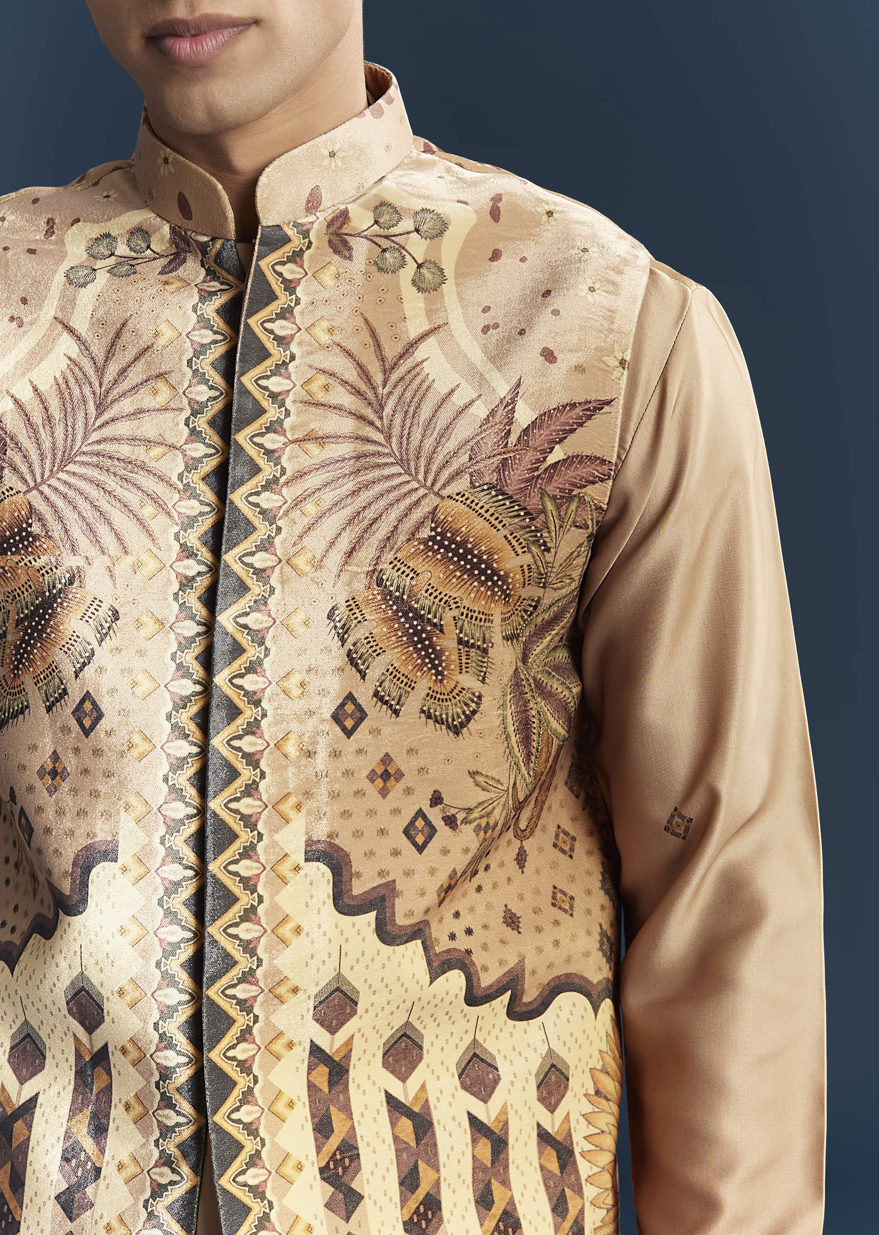 brown-velvet-kurta-jacket-set-for-men-with-ornate-heritage-panels-sg332756-2.jpg