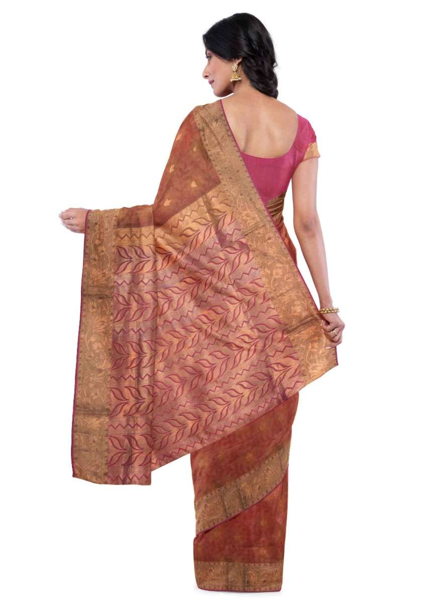 burnt-orange-banarasi-silk-saree-with-magenta-silk-blouse-piece-only-on-kalki-358717_2_abc04358-c16a-4320-aad6-80f786083dac.jpg