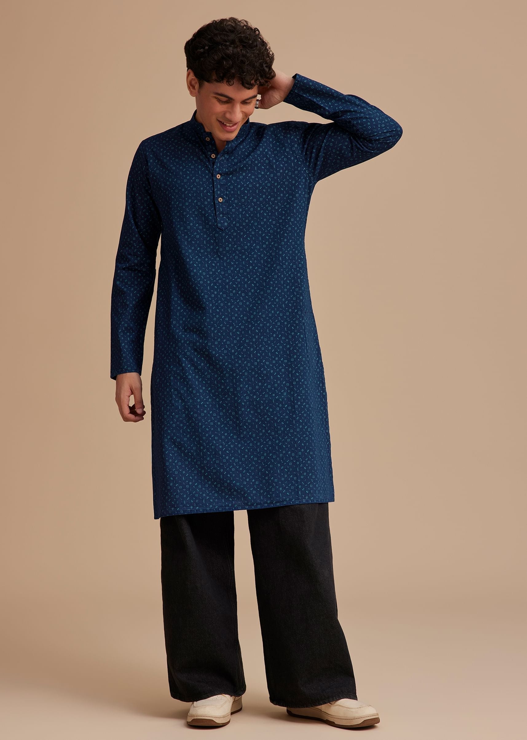 buy-blue-cotton-denim-micro-printed-kurta-set-sg303094-4_80650f76-a8ab-4545-817d-559261fc8ebd.jpg