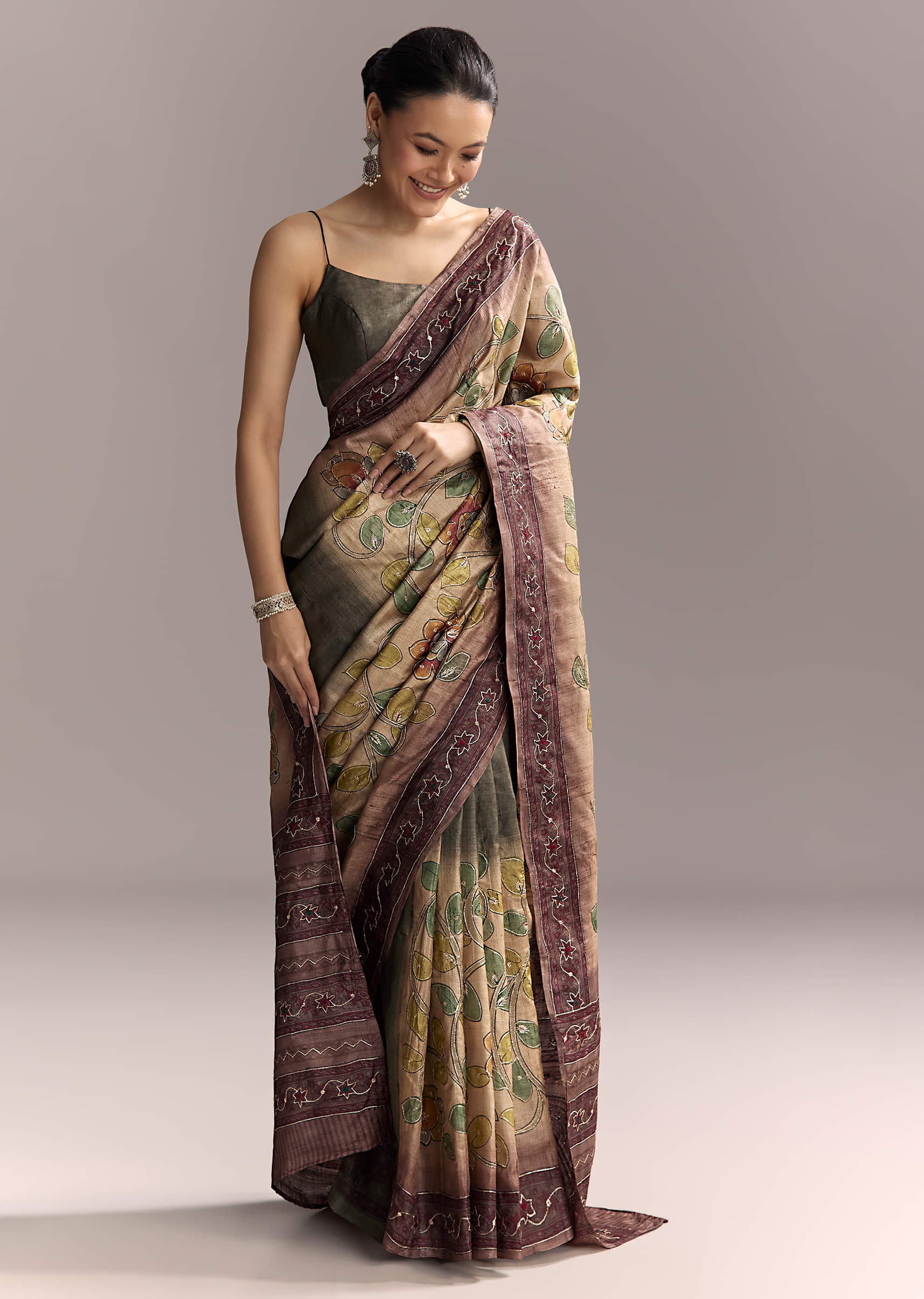 coffee-brown-cotton-hand-painted-saree-with-contrast-border-sg319347-1.jpg