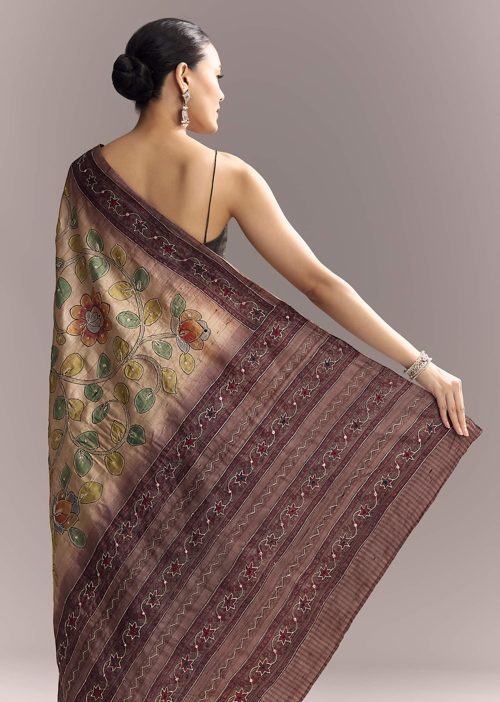 coffee-brown-cotton-hand-painted-saree-with-contrast-border-sg319347-6.jpg