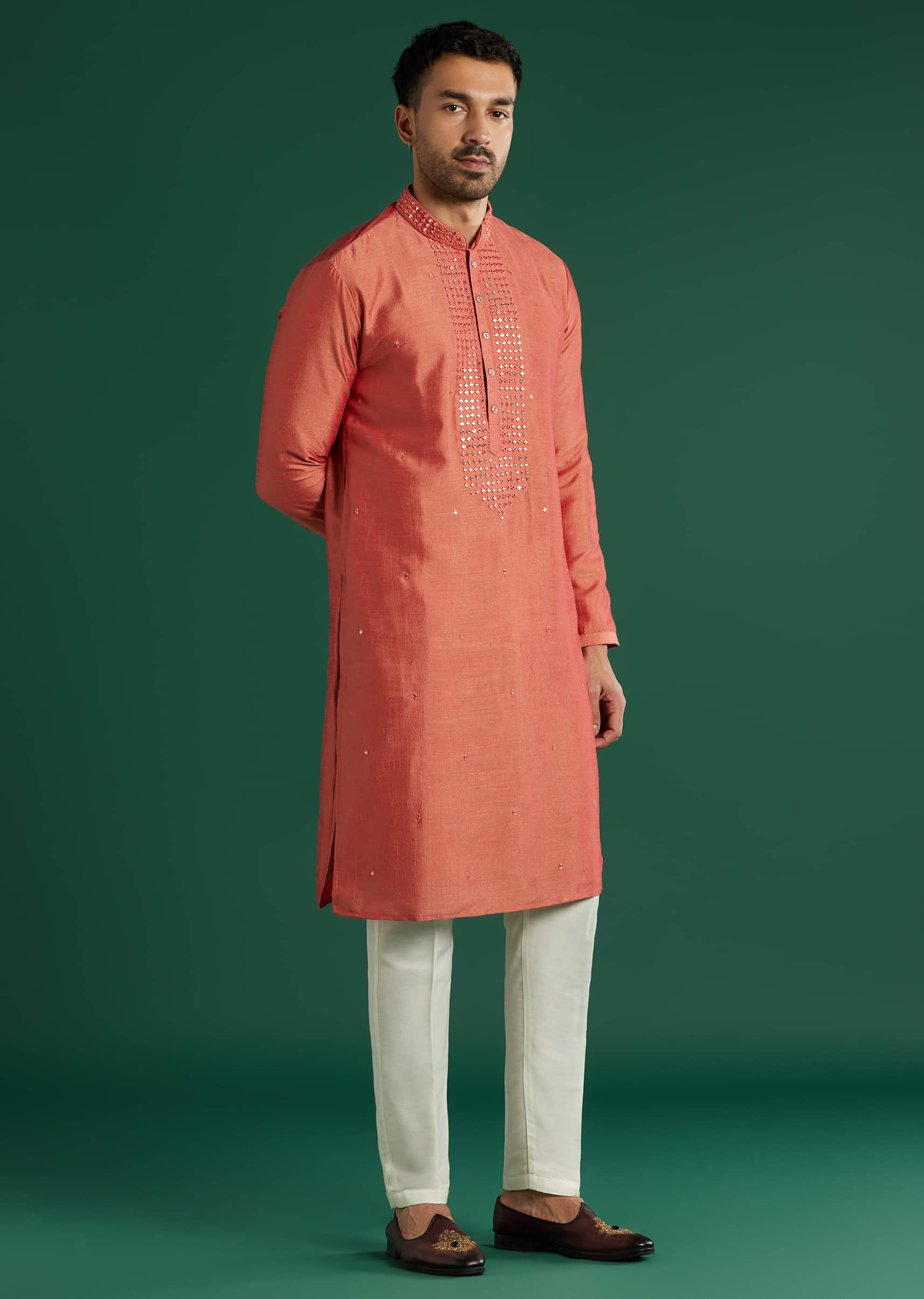 coral-silk-kurta-set-for-men-with-mirror-work-sg360028-1.jpg