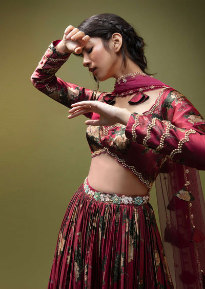 cranberry_red_anarkali_suit_in_floral_printed_satin_with_front_cut_out_and_sequin_embroidery_online_-_kalki_fashion_2_36752951-8944-4bc6-9bd4-1d41021125e7.jpg