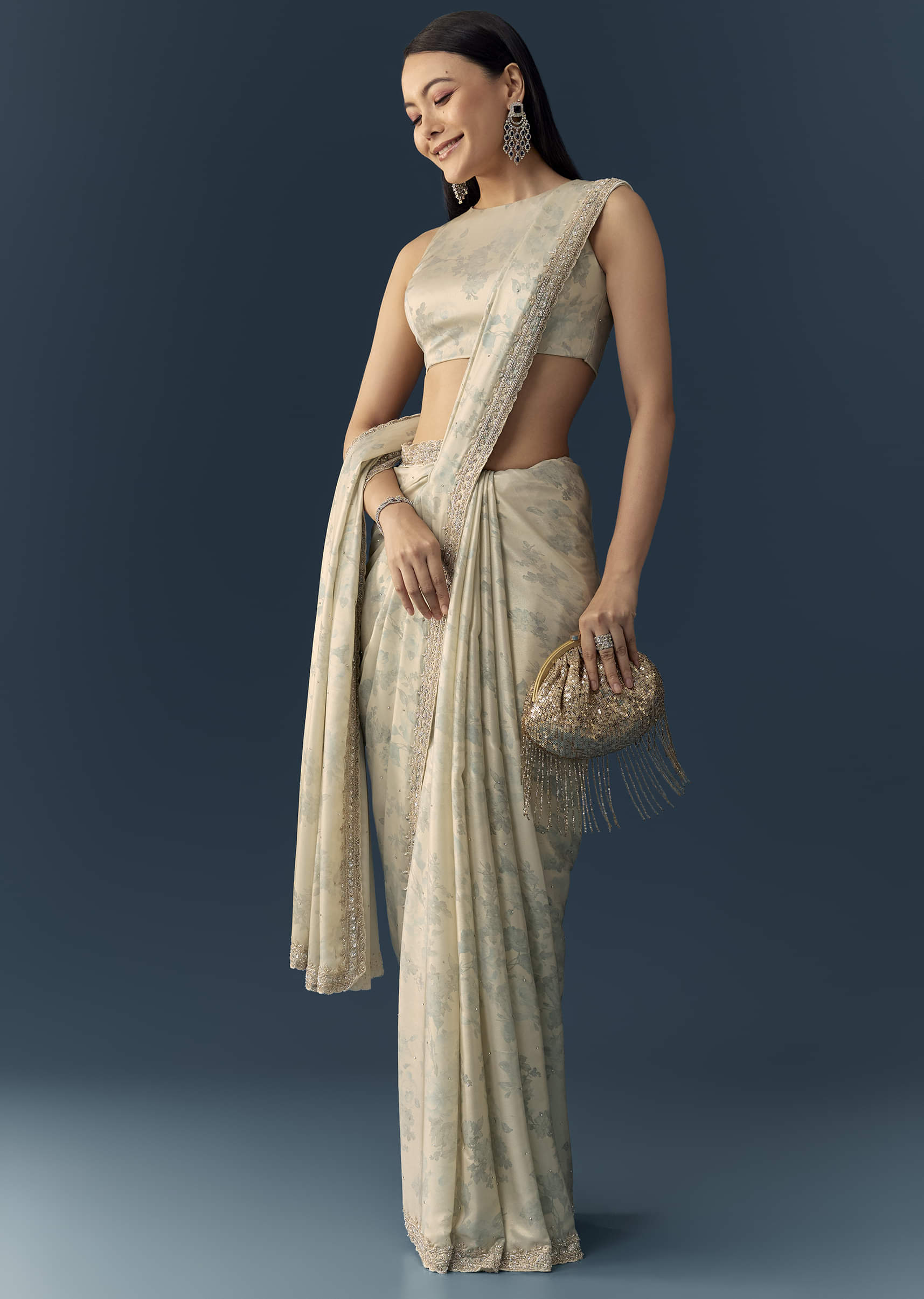 cream-satin-saree-with-floral-print-and-unstitched-blouse-sg351568-3.jpg