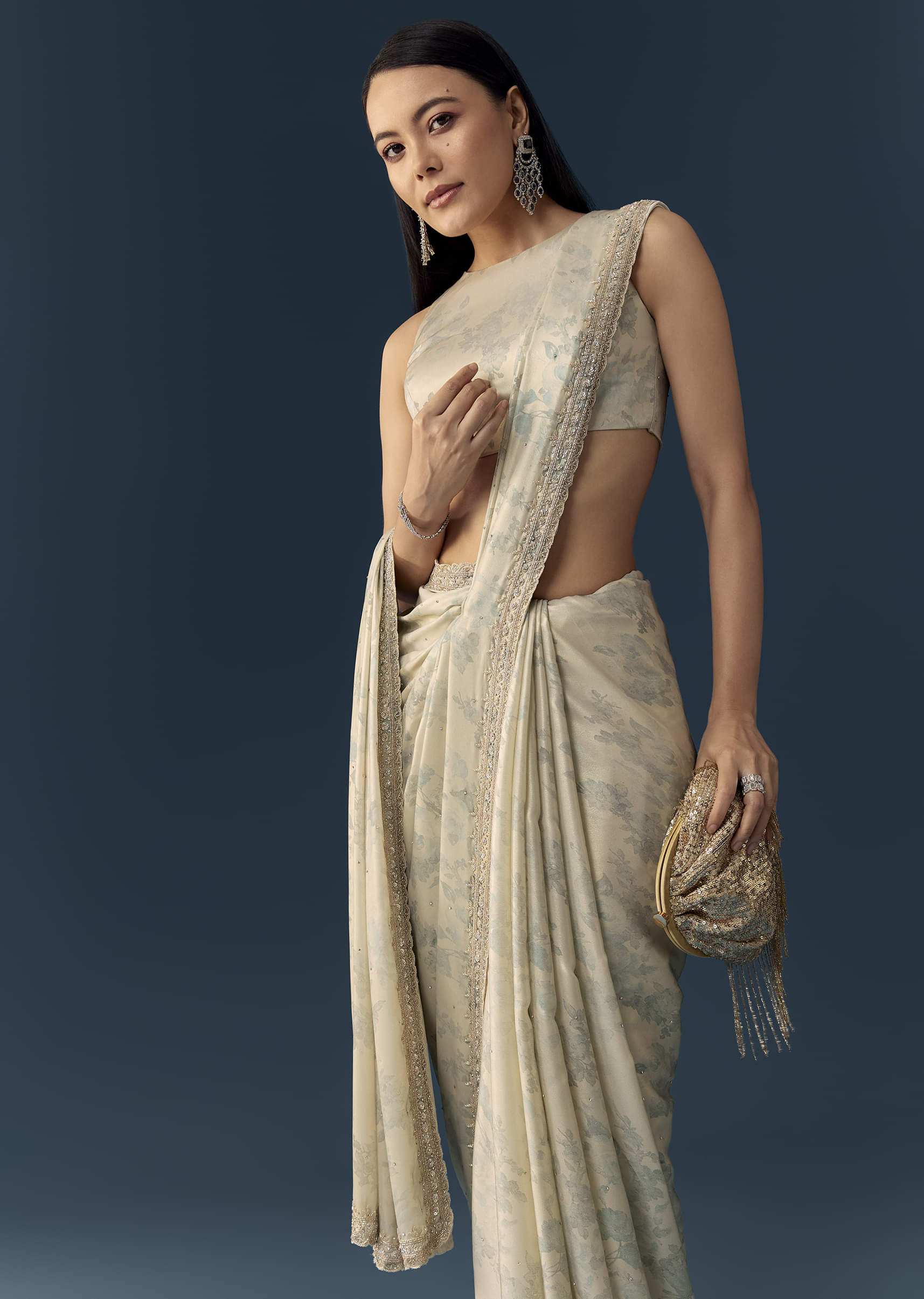 cream-satin-saree-with-floral-print-and-unstitched-blouse-sg351568-5.jpg