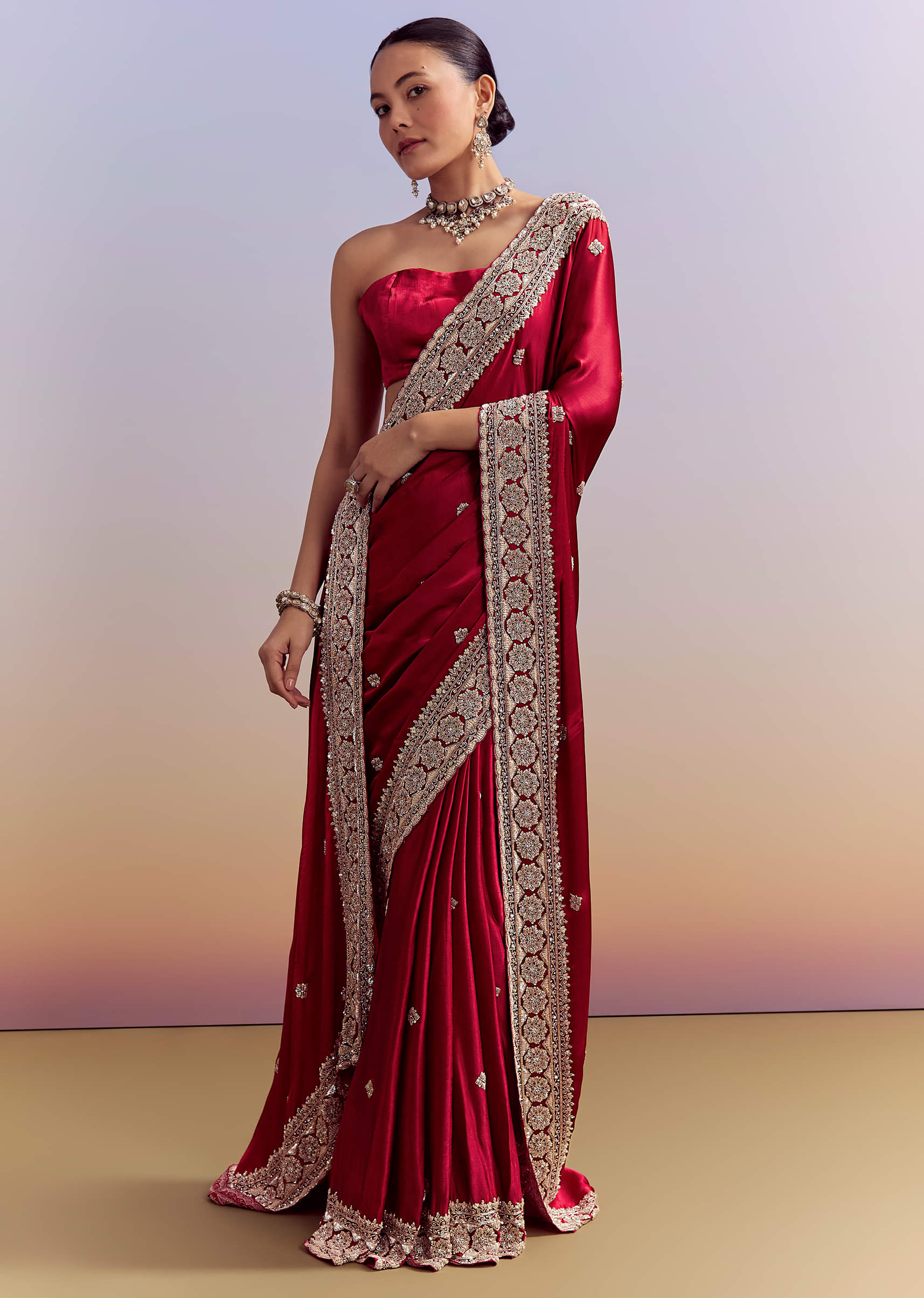 crimson-red-satin-saree-with-floral-border-and-butti-sg338627-1.jpg