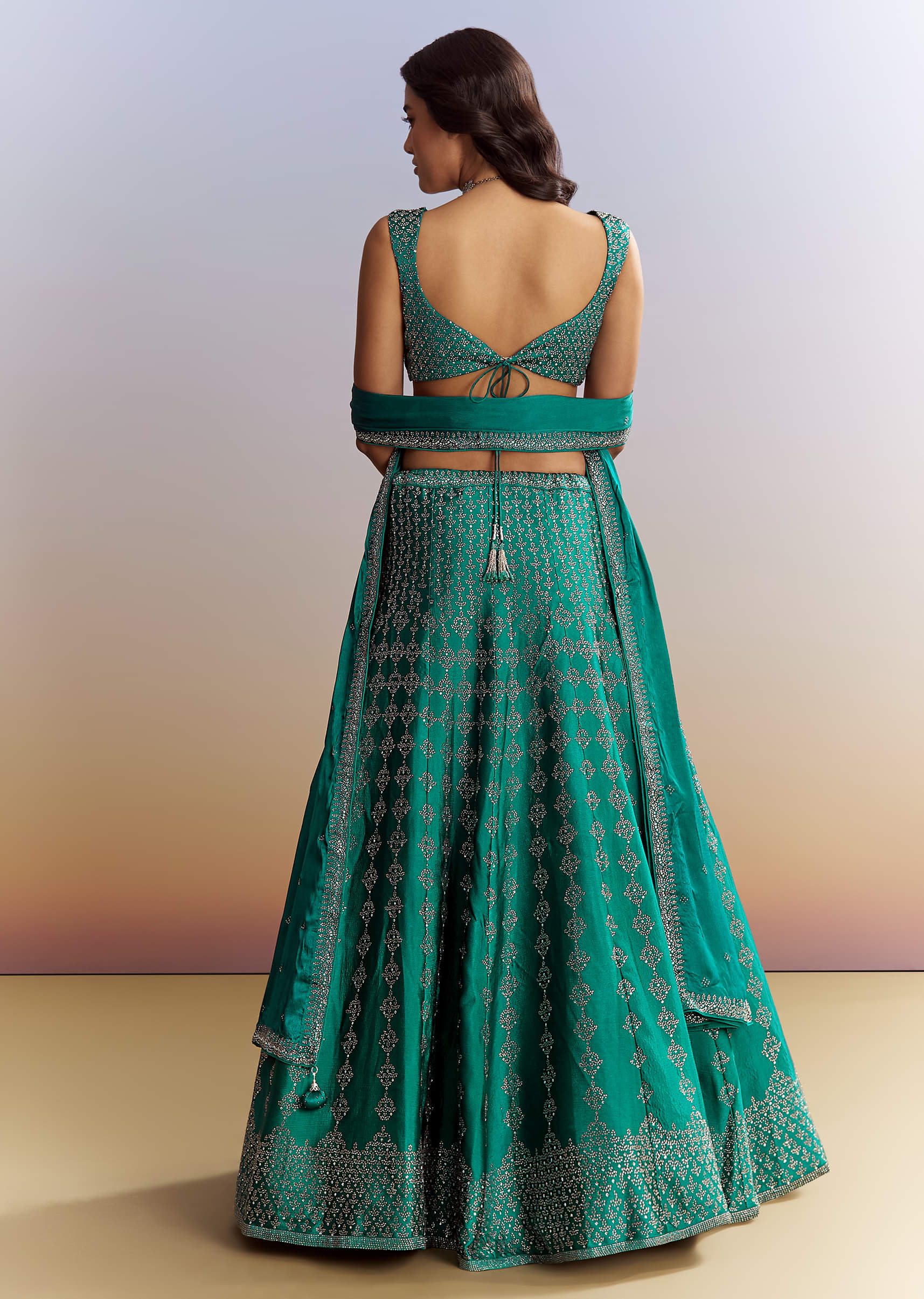 emerald-green-satin-bridesmaid-lehenga-with-stone-work-sg260070-7.jpg