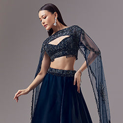 fusion-lehenga