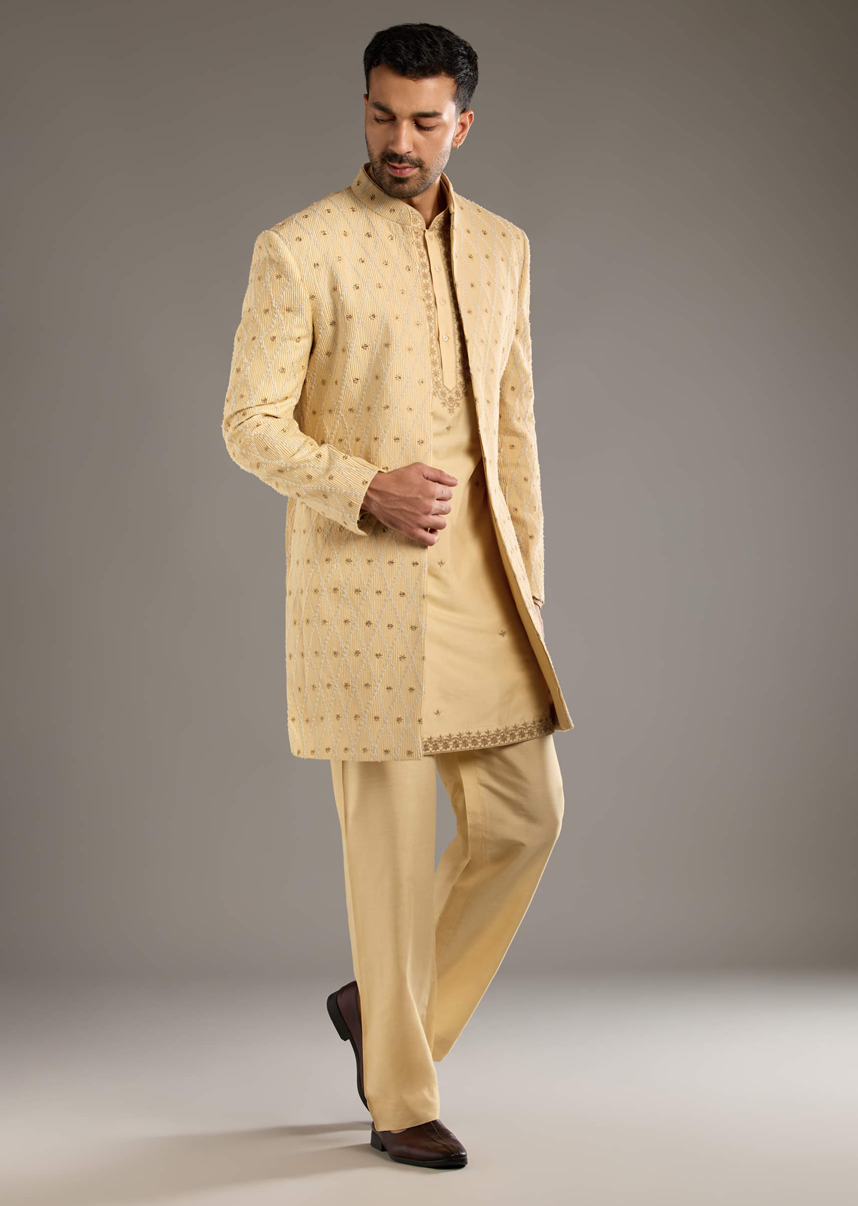 gold-cotton-silk-indo-western-set-for-men-with-zari-embroidery-sg323070-3.jpg