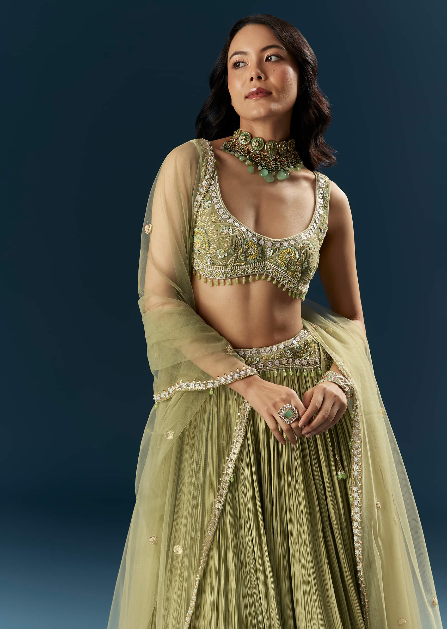 green-crepe-bridesmaid-lehenga-with-heavy-embroidery-sg334700-3.jpg