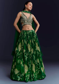 green-floral-print-bridesmaid-crepe-lehenga-set-sg338590-1.jpg