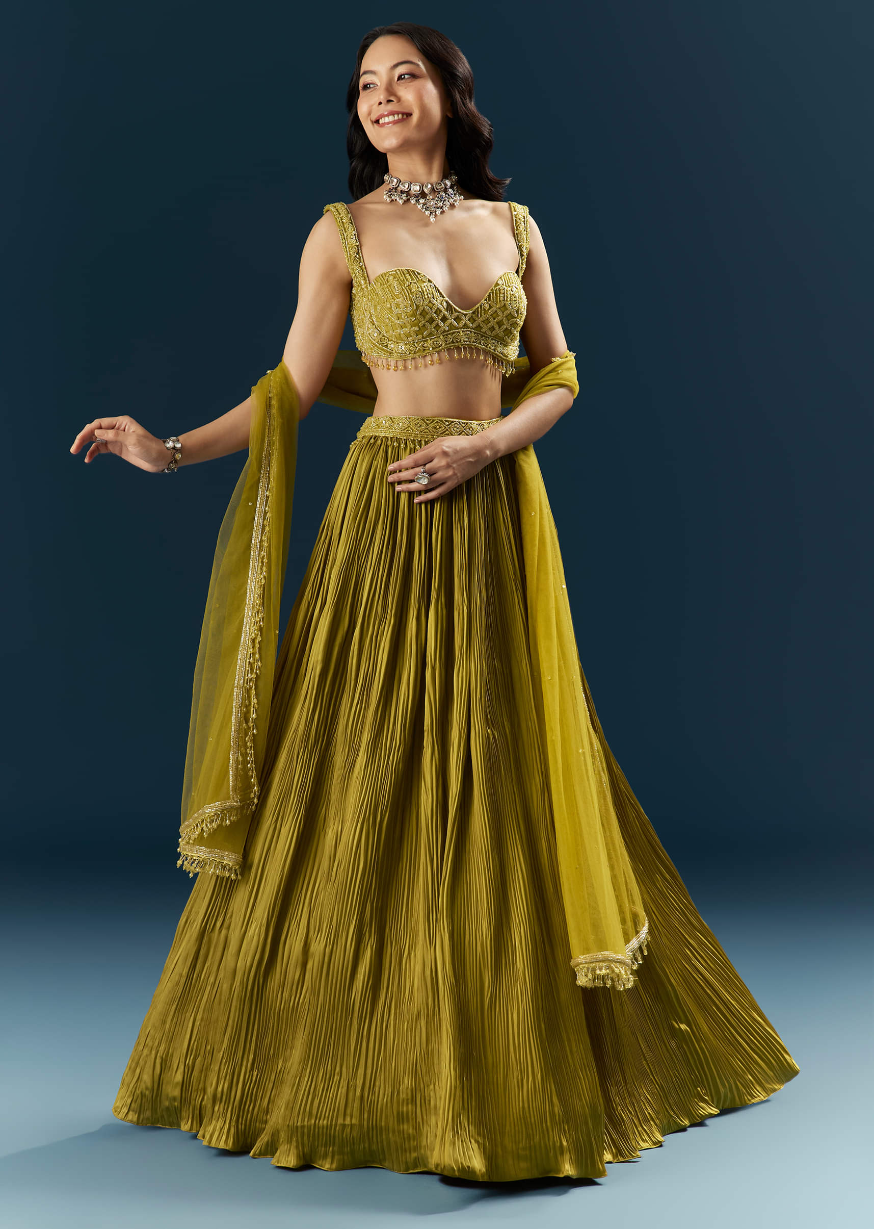 green-satin-bridesmaid-lehenga-with-cutdana-and-beads-embroidery-sg342299-2.jpg
