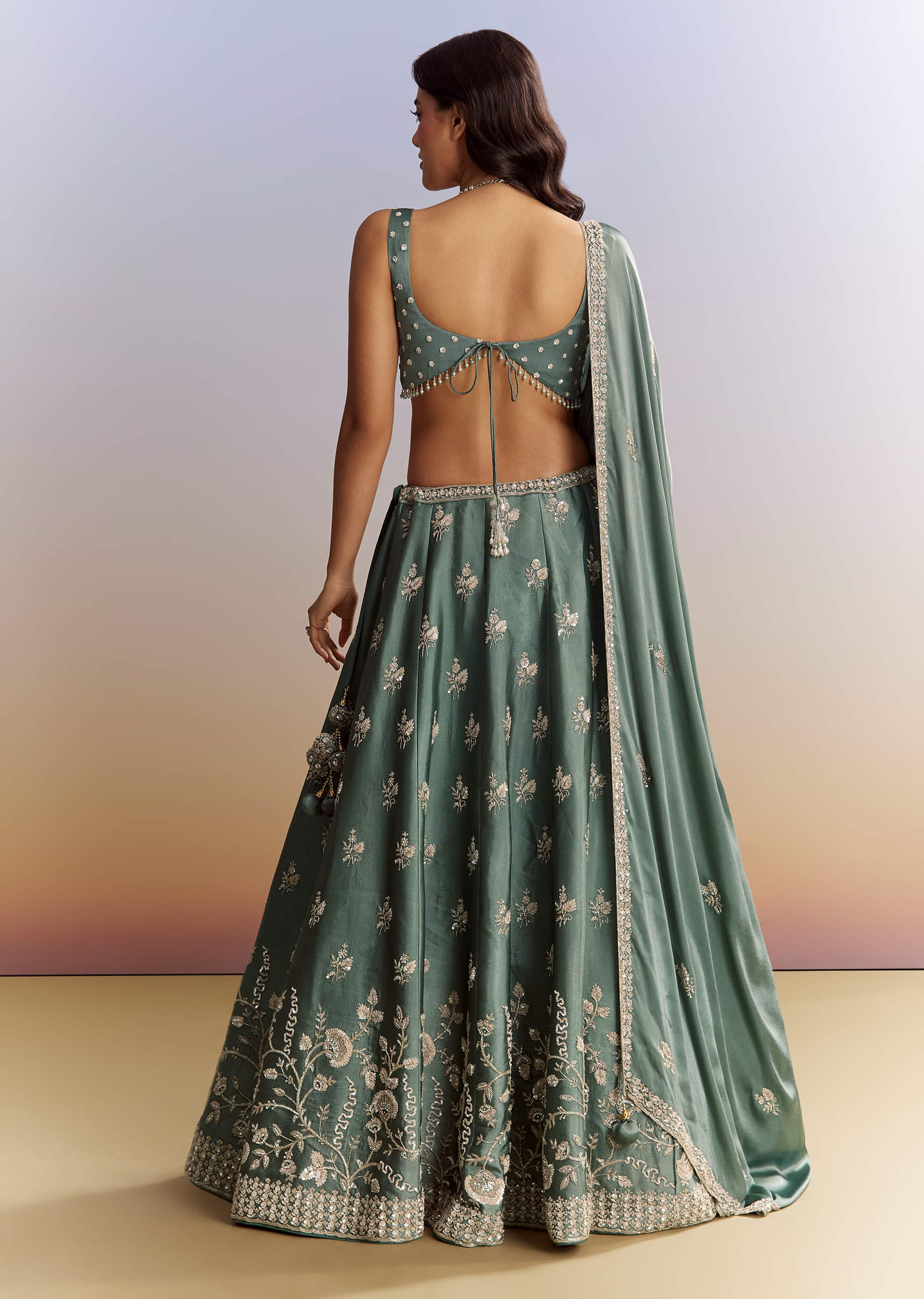 green-satin-bridesmaid-lehenga-with-heavy-embroidery-sg314215-6.jpg