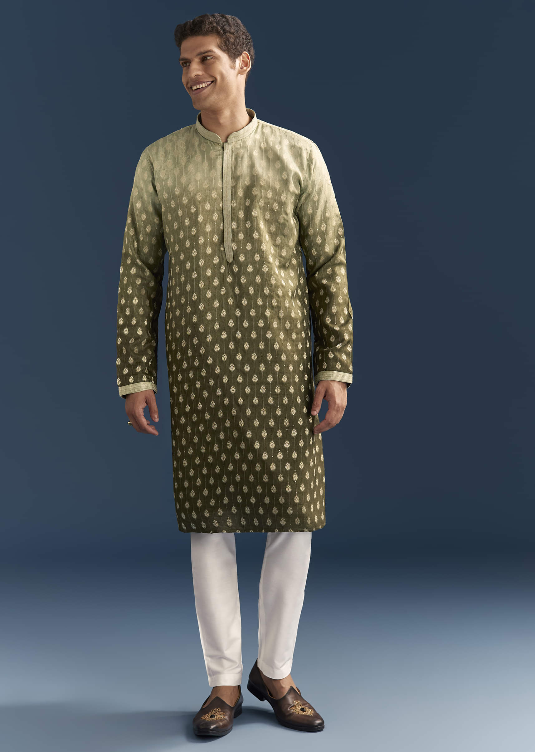 green-silk-foil-kurta-set-for-men-with-sequins-embroidery-sg330206-1.jpg