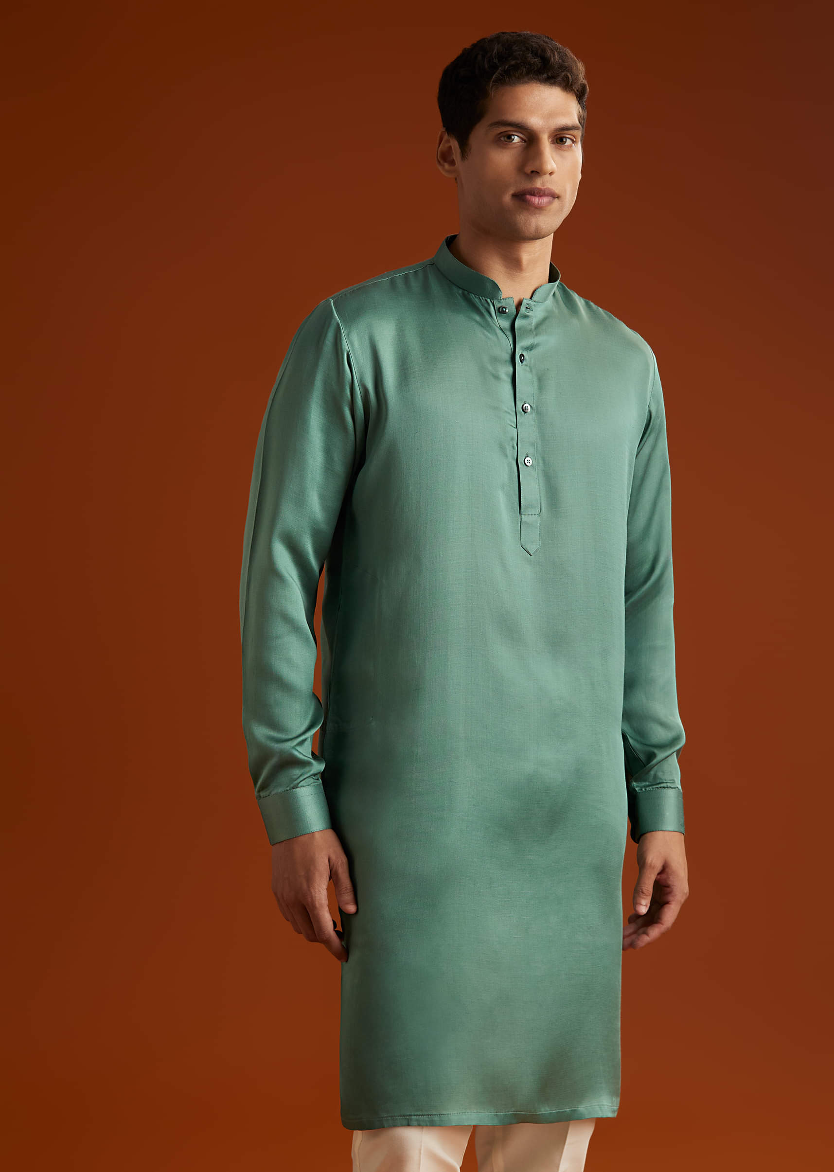 green-silk-kurta-jacket-set-for-men-with-geometric-jaal-print-sg332908-6.jpg