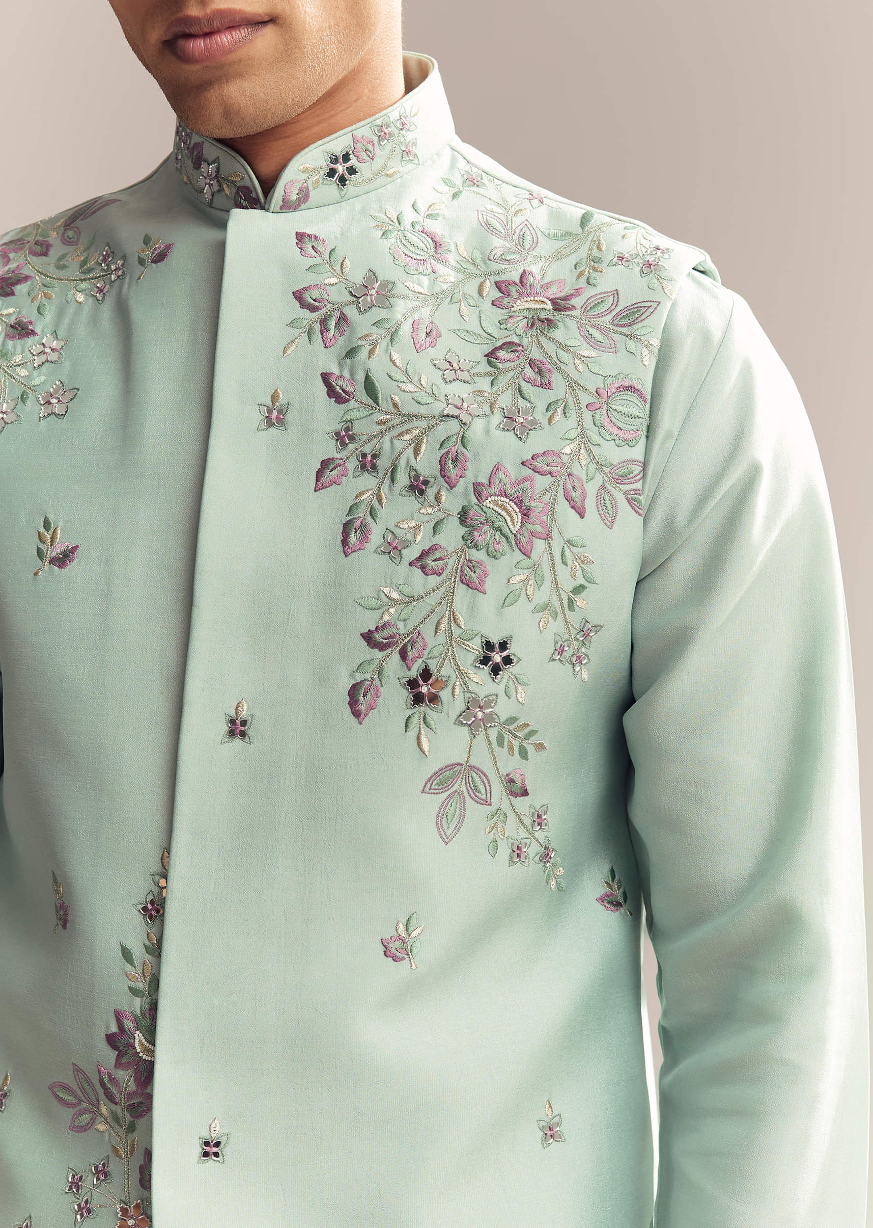 green-silk-kurta-jacket-set-for-men-with-heavy-embroidery-sg330486-2.jpg