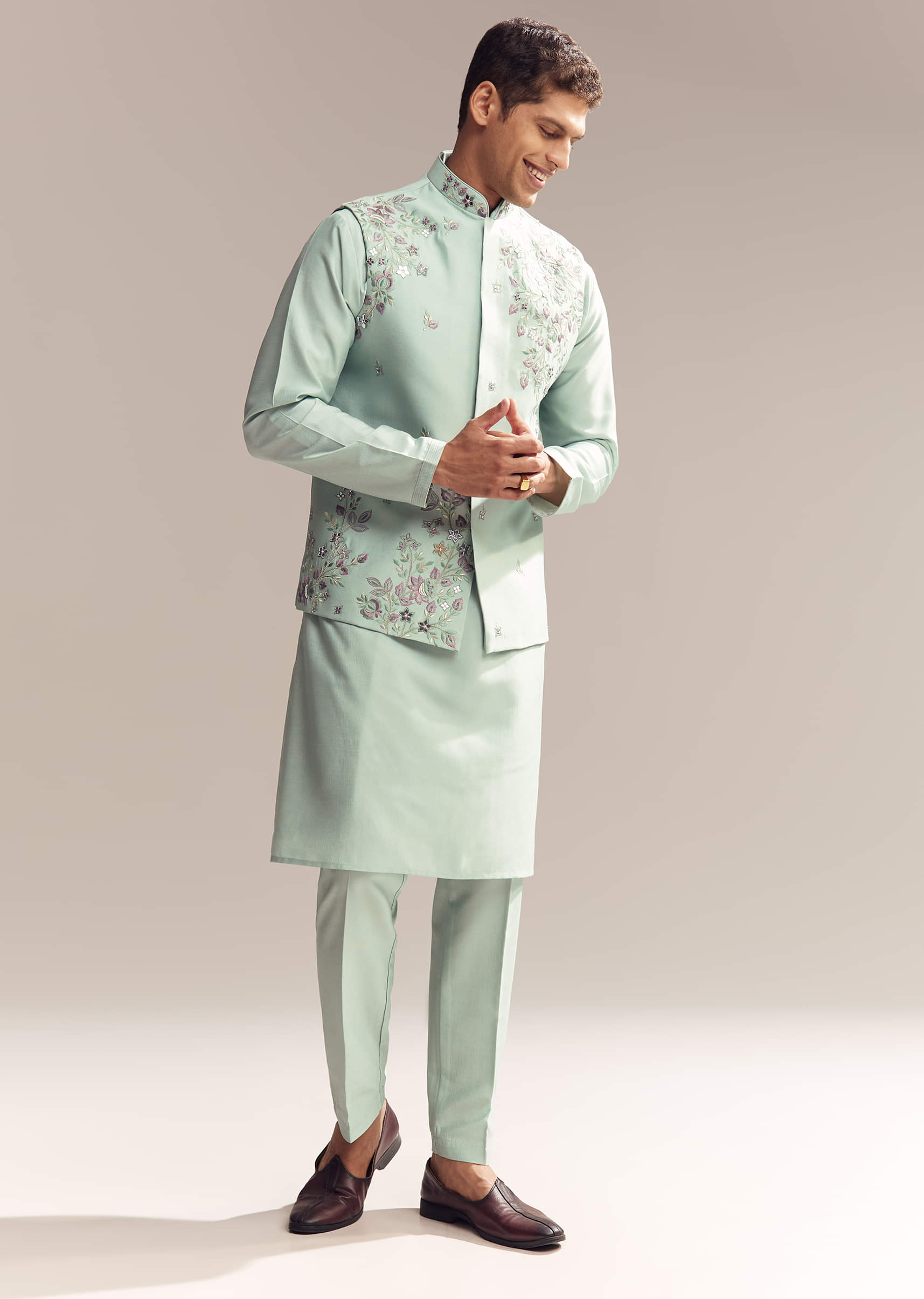 green-silk-kurta-jacket-set-for-men-with-heavy-embroidery-sg330486-3.jpg