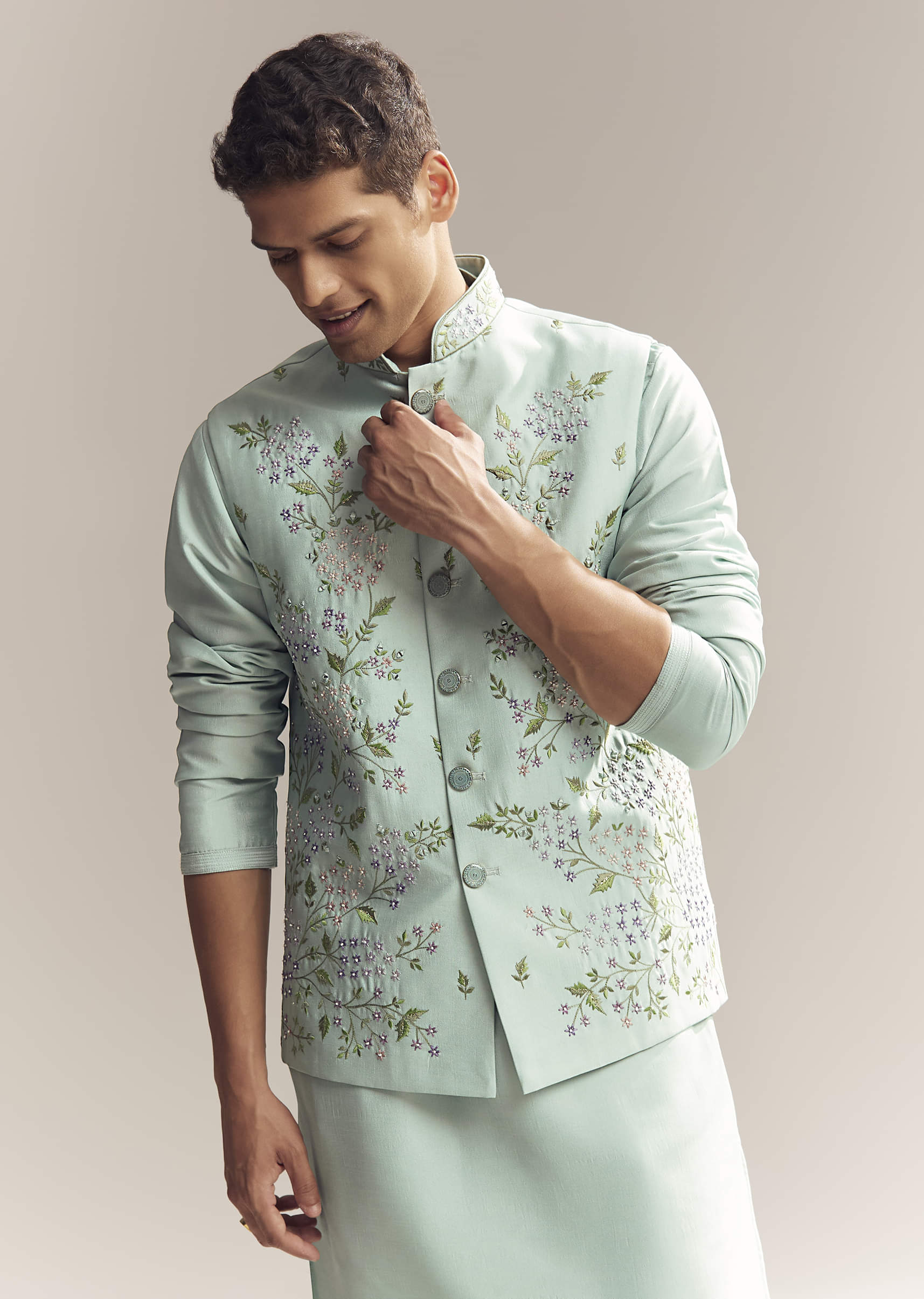 green-silk-kurta-jacket-set-for-men-with-thread-and-mirror-embroidery-sg330286-4.jpg