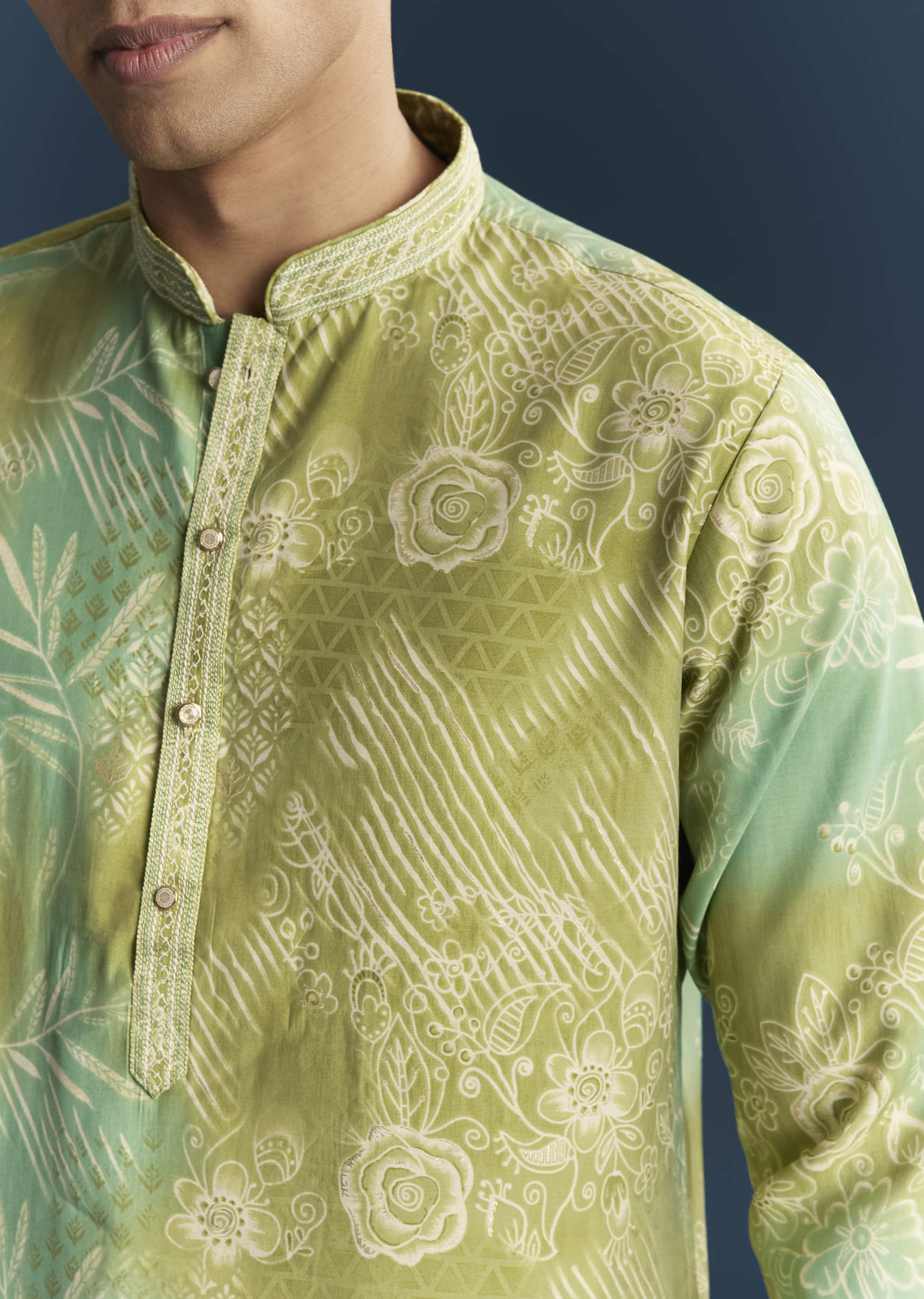 green-silk-kurta-set-for-men-with-floral-and-abstract-print-sg345394-2.jpg
