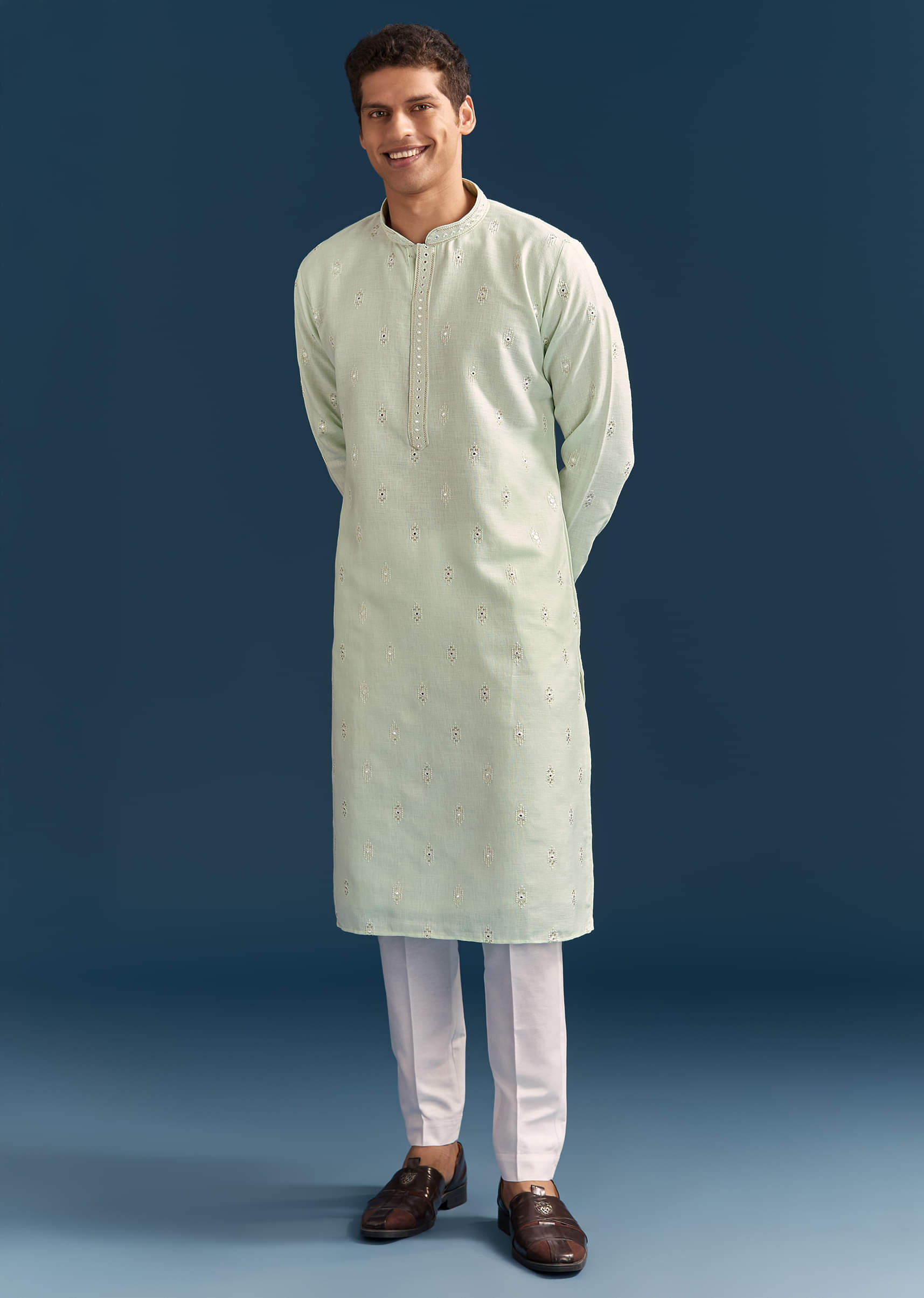 green-silk-kurta-set-for-men-with-mirror-embroidery-sg329982-3.jpg