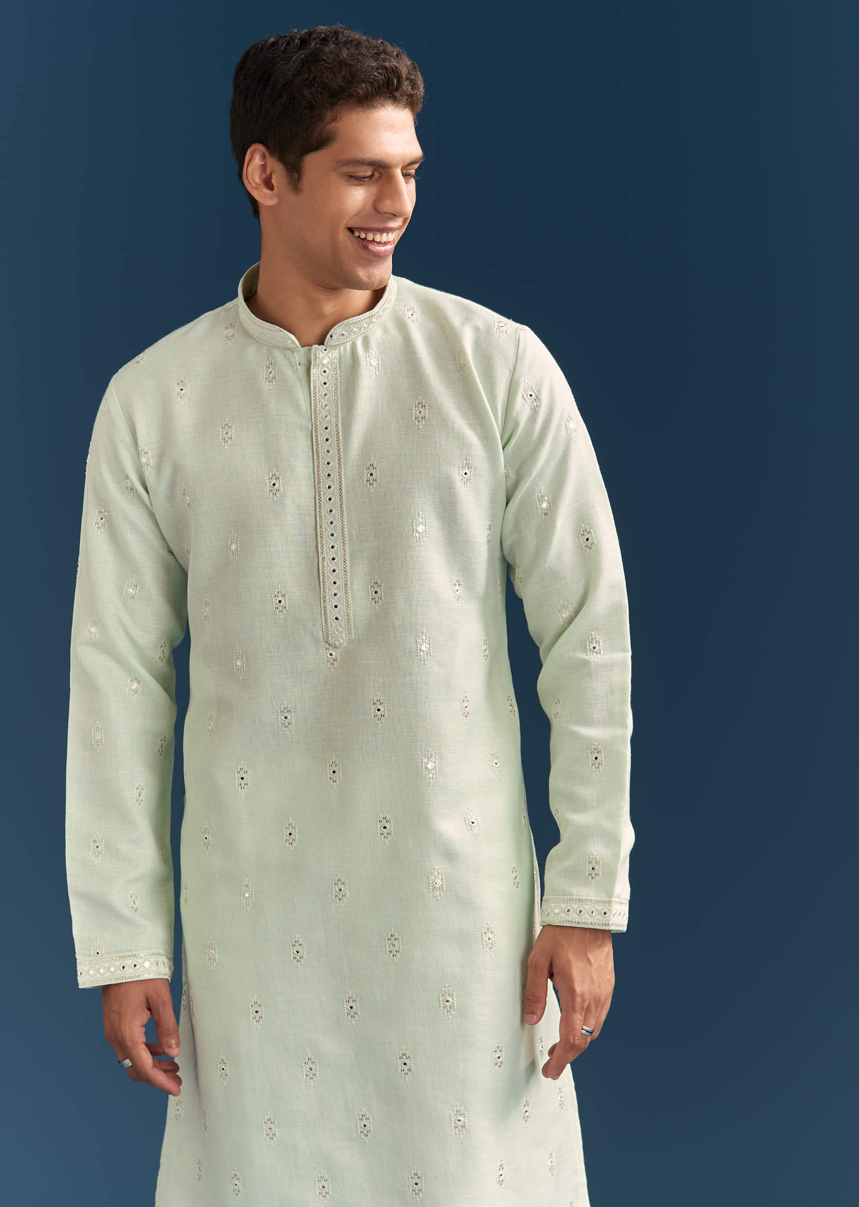 green-silk-kurta-set-for-men-with-mirror-embroidery-sg329982-4.jpg