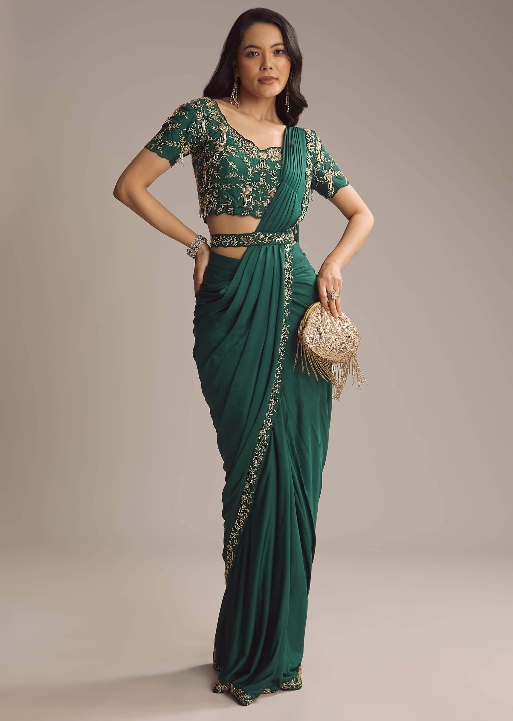 green-silk-ready-pleated-saree-with-cutdana-work-sg318792-3.jpg